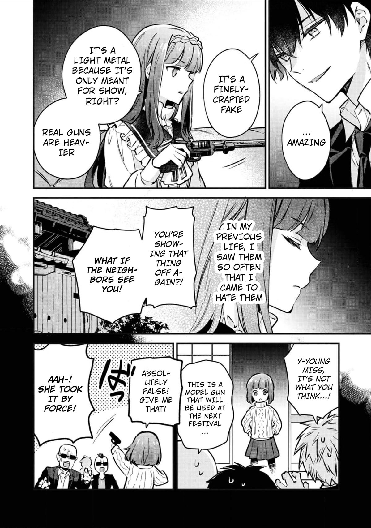 Akutou Ikka no Mana Musume, Tensei Saki mo Otome Game no Gokudou Reijou deshita.: Saijoukyuu Rank no Akuyaku-sama, Sono Dekiai wa Fuyou desu! @COMIC Chapter 2 page 21