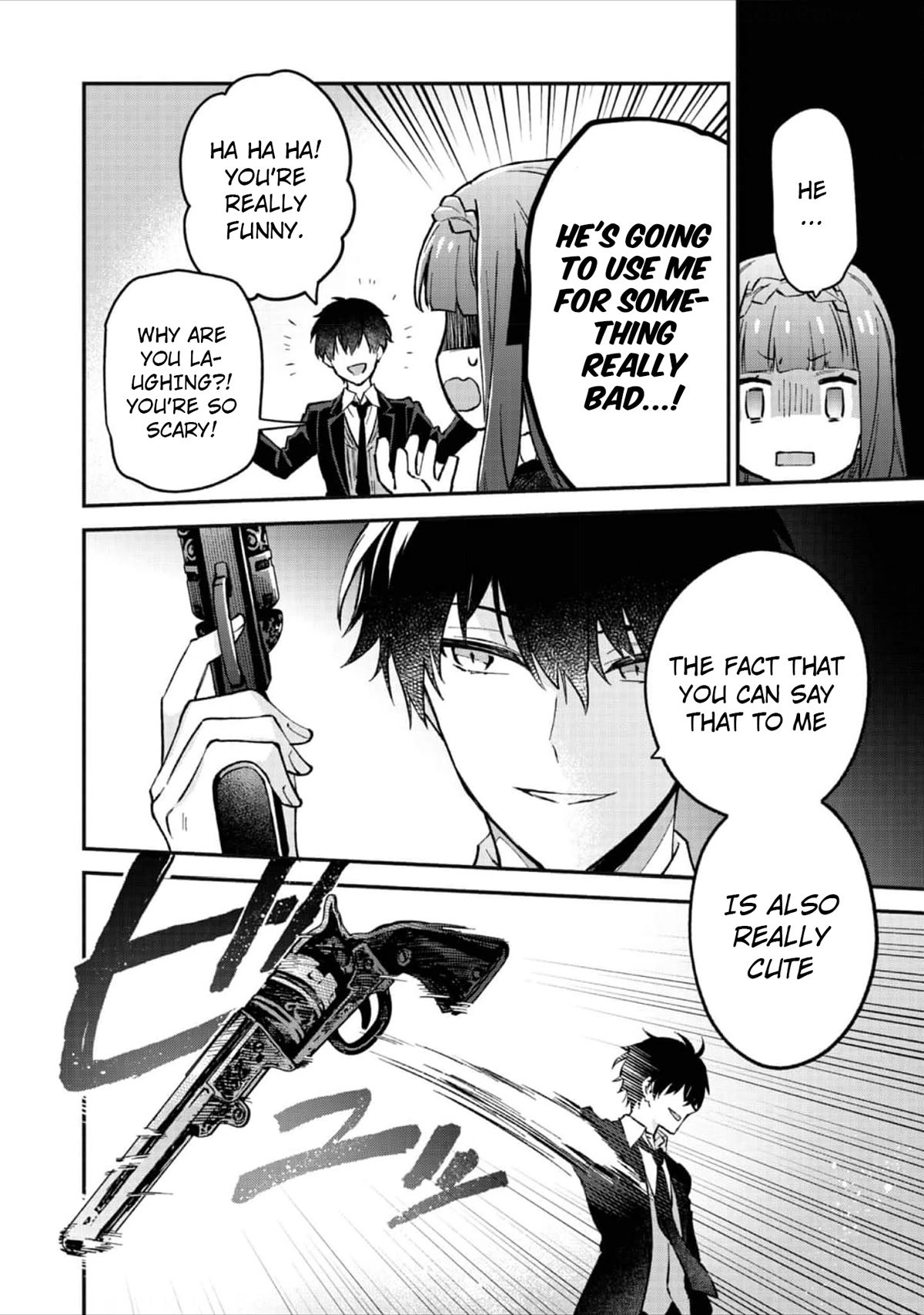 Akutou Ikka no Mana Musume, Tensei Saki mo Otome Game no Gokudou Reijou deshita.: Saijoukyuu Rank no Akuyaku-sama, Sono Dekiai wa Fuyou desu! @COMIC Chapter 2 page 25