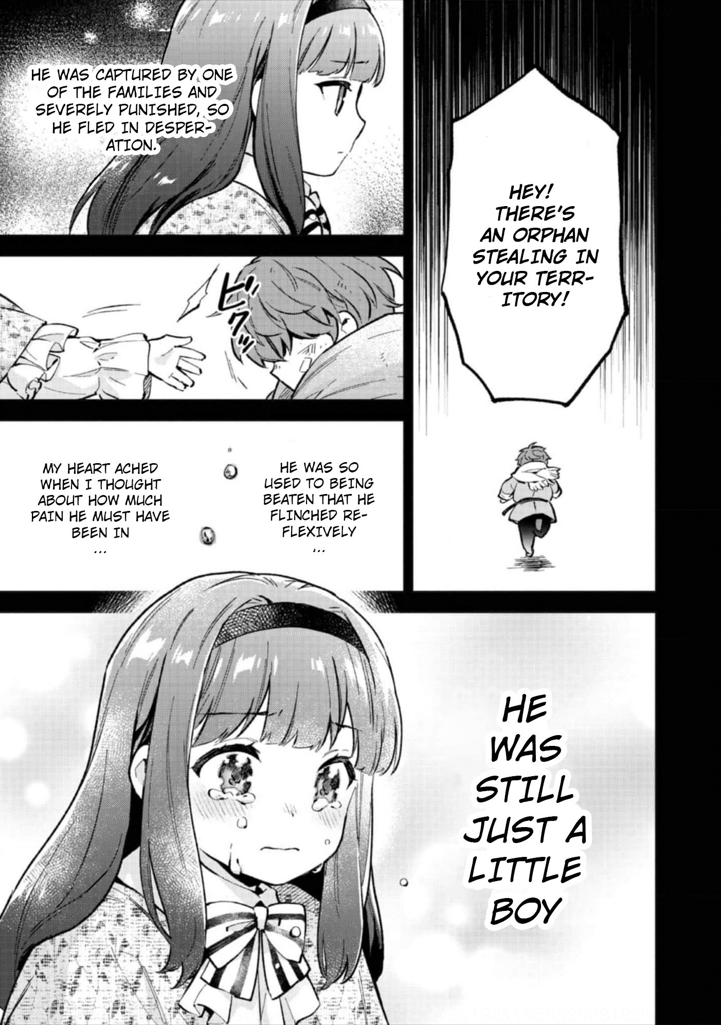 Akutou Ikka no Mana Musume, Tensei Saki mo Otome Game no Gokudou Reijou deshita.: Saijoukyuu Rank no Akuyaku-sama, Sono Dekiai wa Fuyou desu! @COMIC Chapter 4 page 12