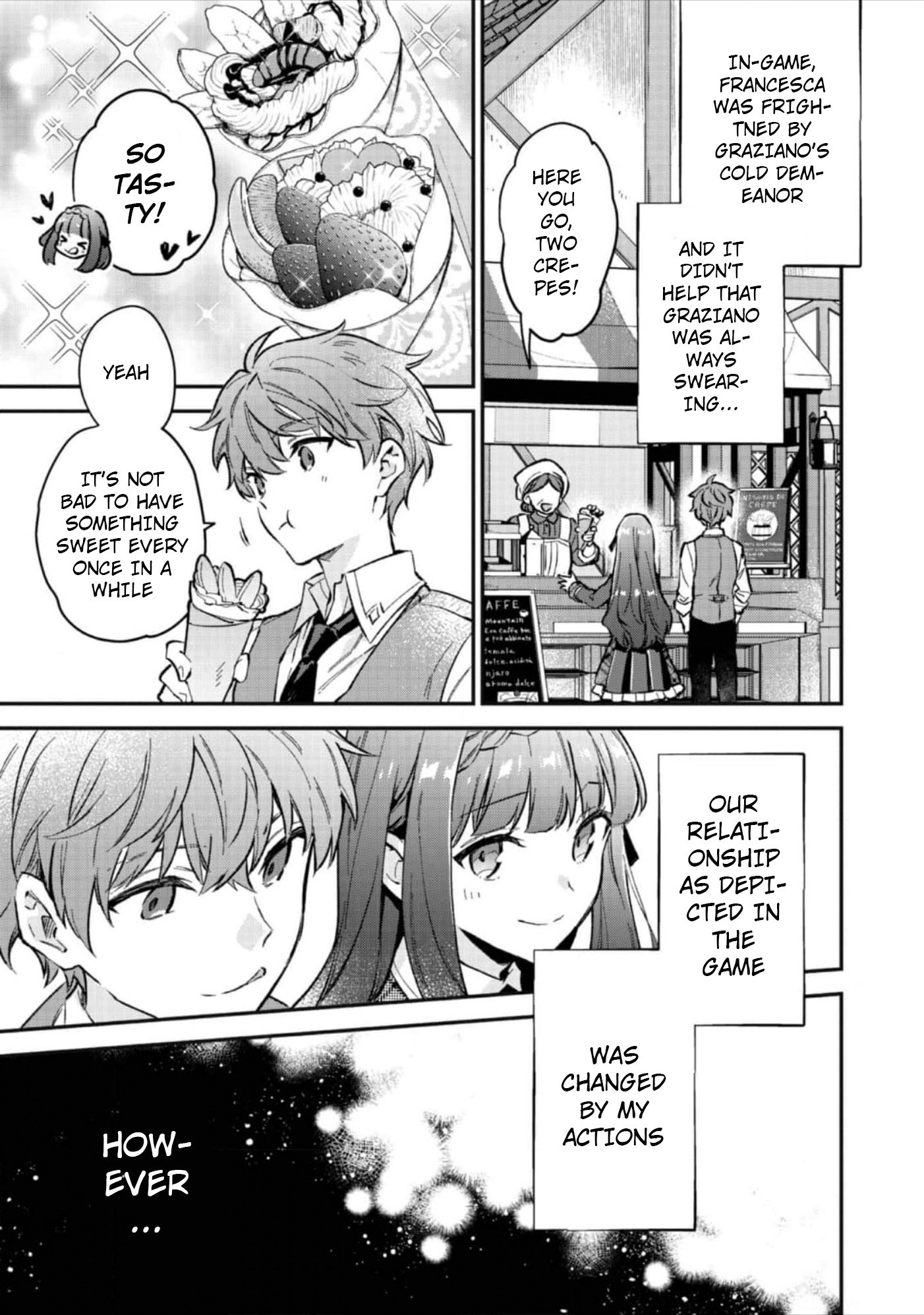 Akutou Ikka no Mana Musume, Tensei Saki mo Otome Game no Gokudou Reijou deshita.: Saijoukyuu Rank no Akuyaku-sama, Sono Dekiai wa Fuyou desu! @COMIC Chapter 4 page 14