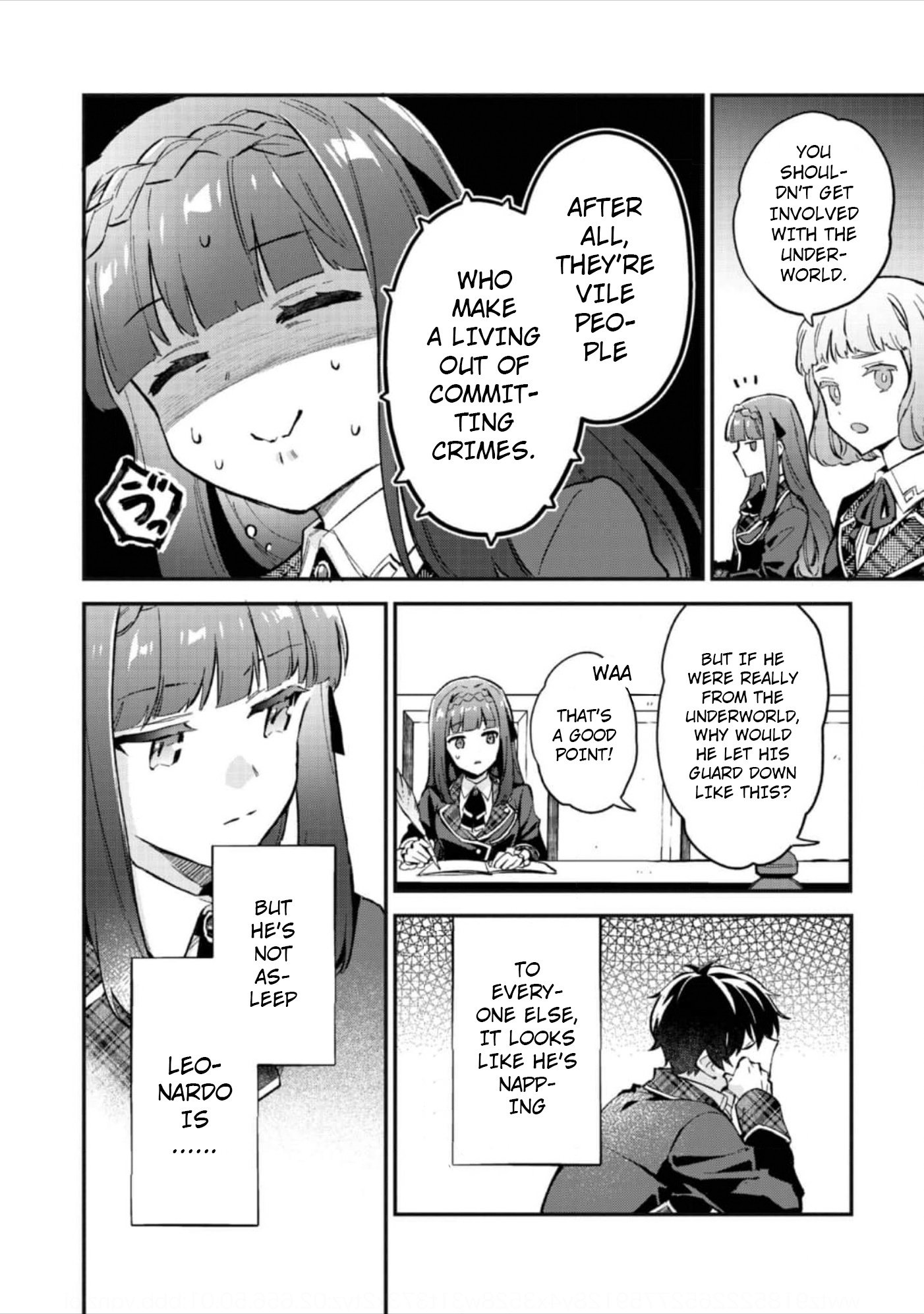 Akutou Ikka no Mana Musume, Tensei Saki mo Otome Game no Gokudou Reijou deshita.: Saijoukyuu Rank no Akuyaku-sama, Sono Dekiai wa Fuyou desu! @COMIC Chapter 4 page 25