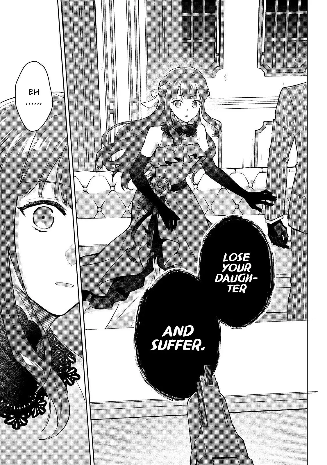 Akutou Ikka no Mana Musume, Tensei Saki mo Otome Game no Gokudou Reijou deshita.: Saijoukyuu Rank no Akuyaku-sama, Sono Dekiai wa Fuyou desu! @COMIC Chapter 26 page 5