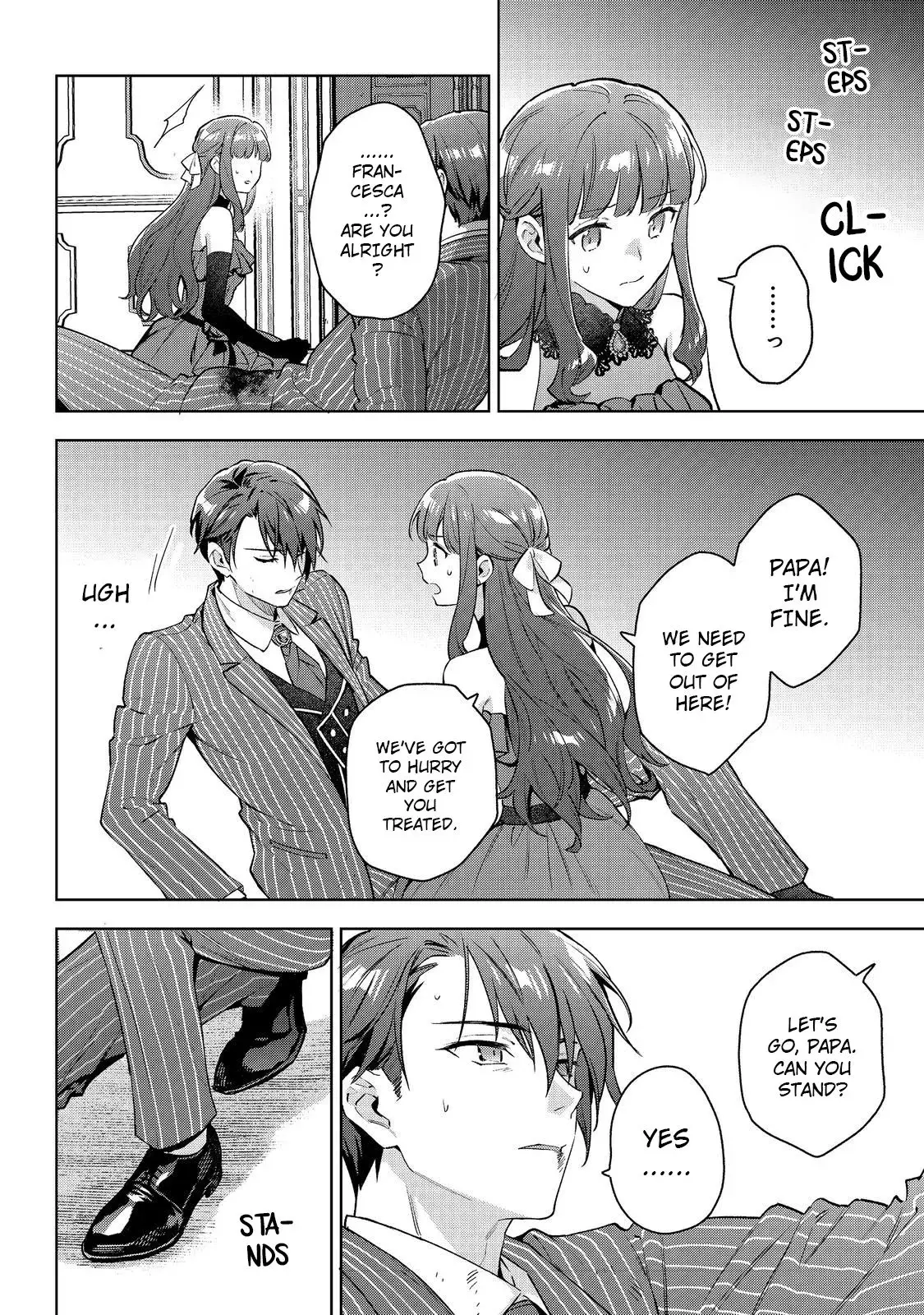 Akutou Ikka no Mana Musume, Tensei Saki mo Otome Game no Gokudou Reijou deshita.: Saijoukyuu Rank no Akuyaku-sama, Sono Dekiai wa Fuyou desu! @COMIC Chapter 26 page 26