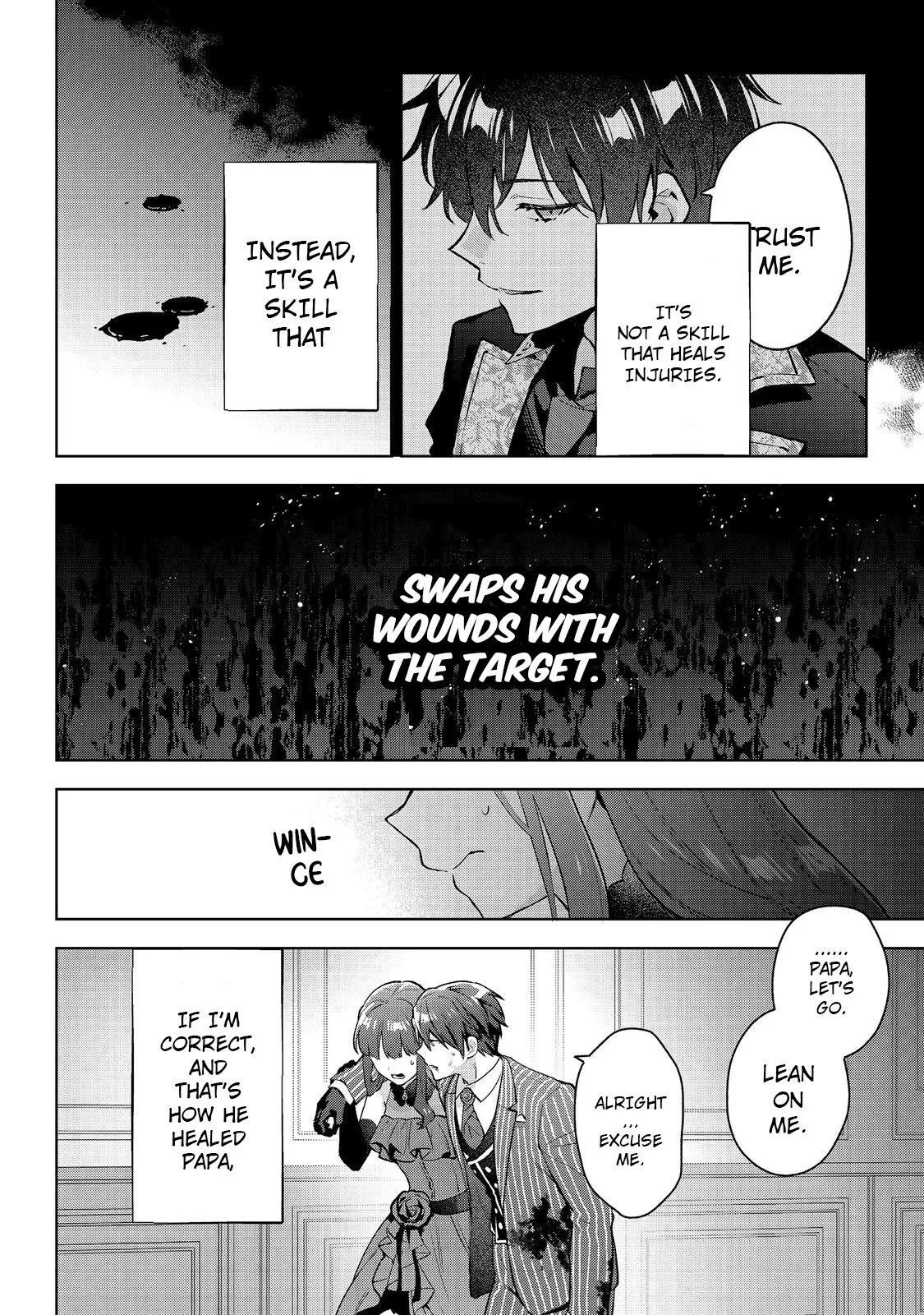 Akutou Ikka no Mana Musume, Tensei Saki mo Otome Game no Gokudou Reijou deshita.: Saijoukyuu Rank no Akuyaku-sama, Sono Dekiai wa Fuyou desu! @COMIC Chapter 26 page 30