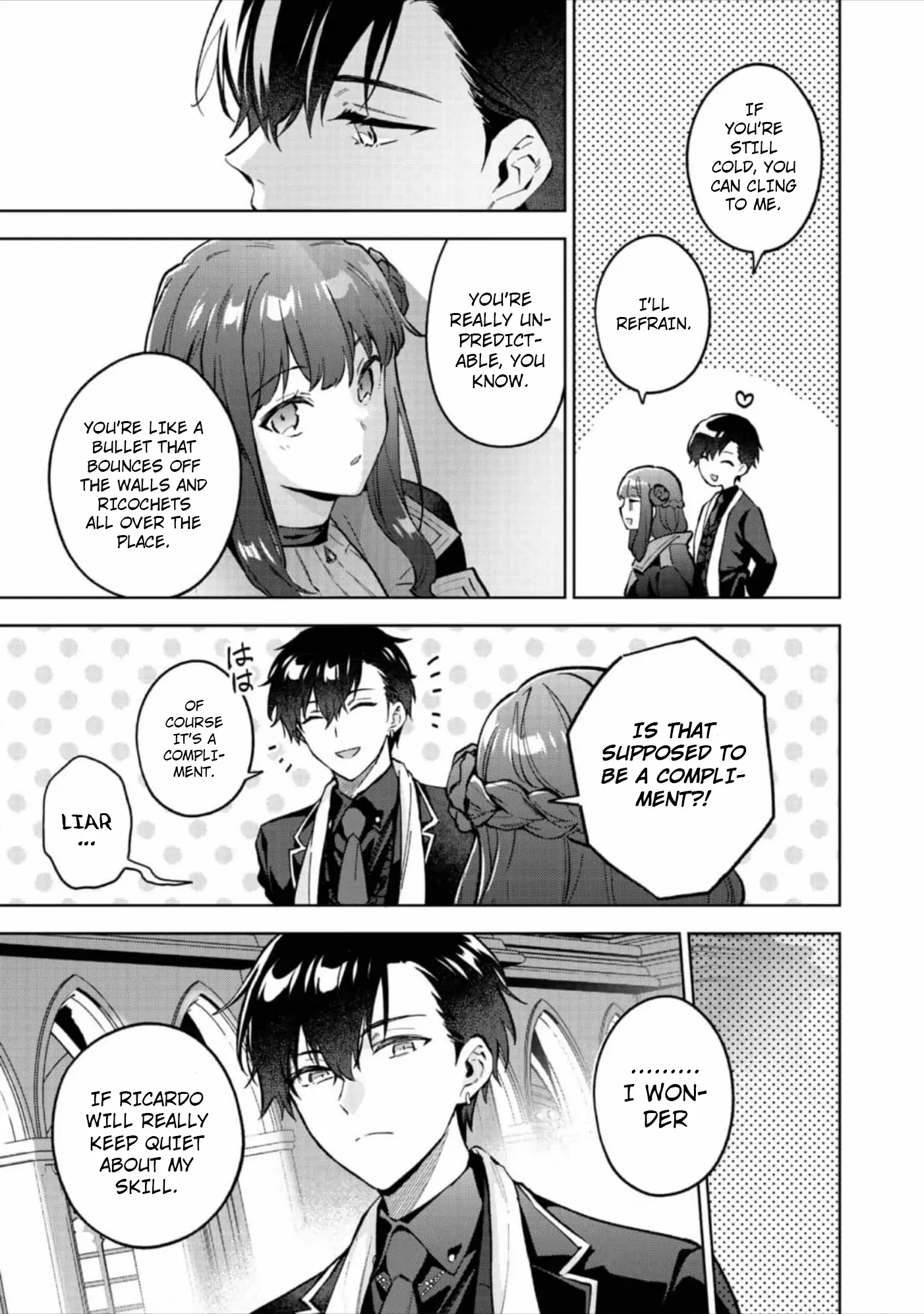 Akutou Ikka no Mana Musume, Tensei Saki mo Otome Game no Gokudou Reijou deshita.: Saijoukyuu Rank no Akuyaku-sama, Sono Dekiai wa Fuyou desu! @COMIC Chapter 14 page 3