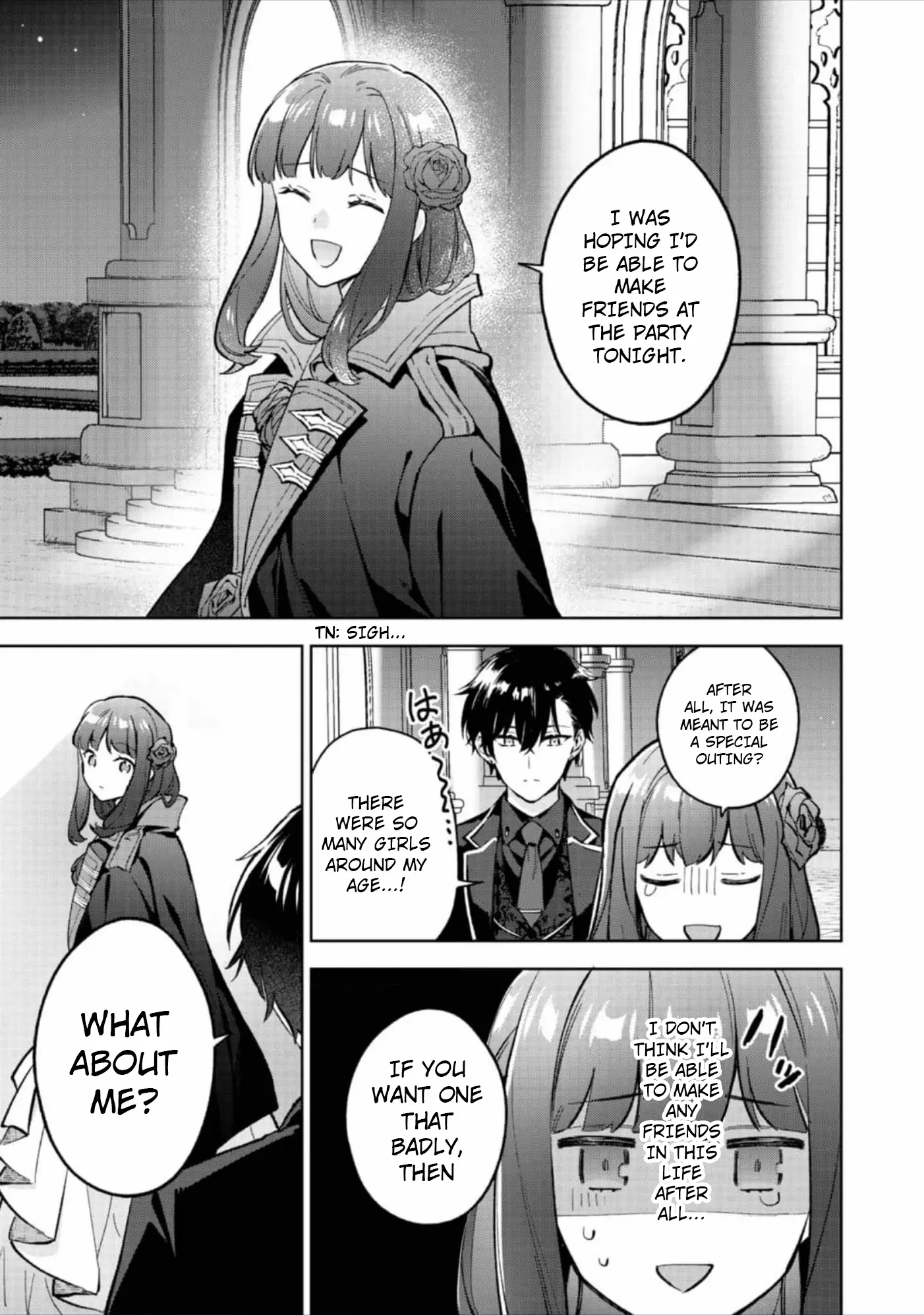 Akutou Ikka no Mana Musume, Tensei Saki mo Otome Game no Gokudou Reijou deshita.: Saijoukyuu Rank no Akuyaku-sama, Sono Dekiai wa Fuyou desu! @COMIC Chapter 14 page 5