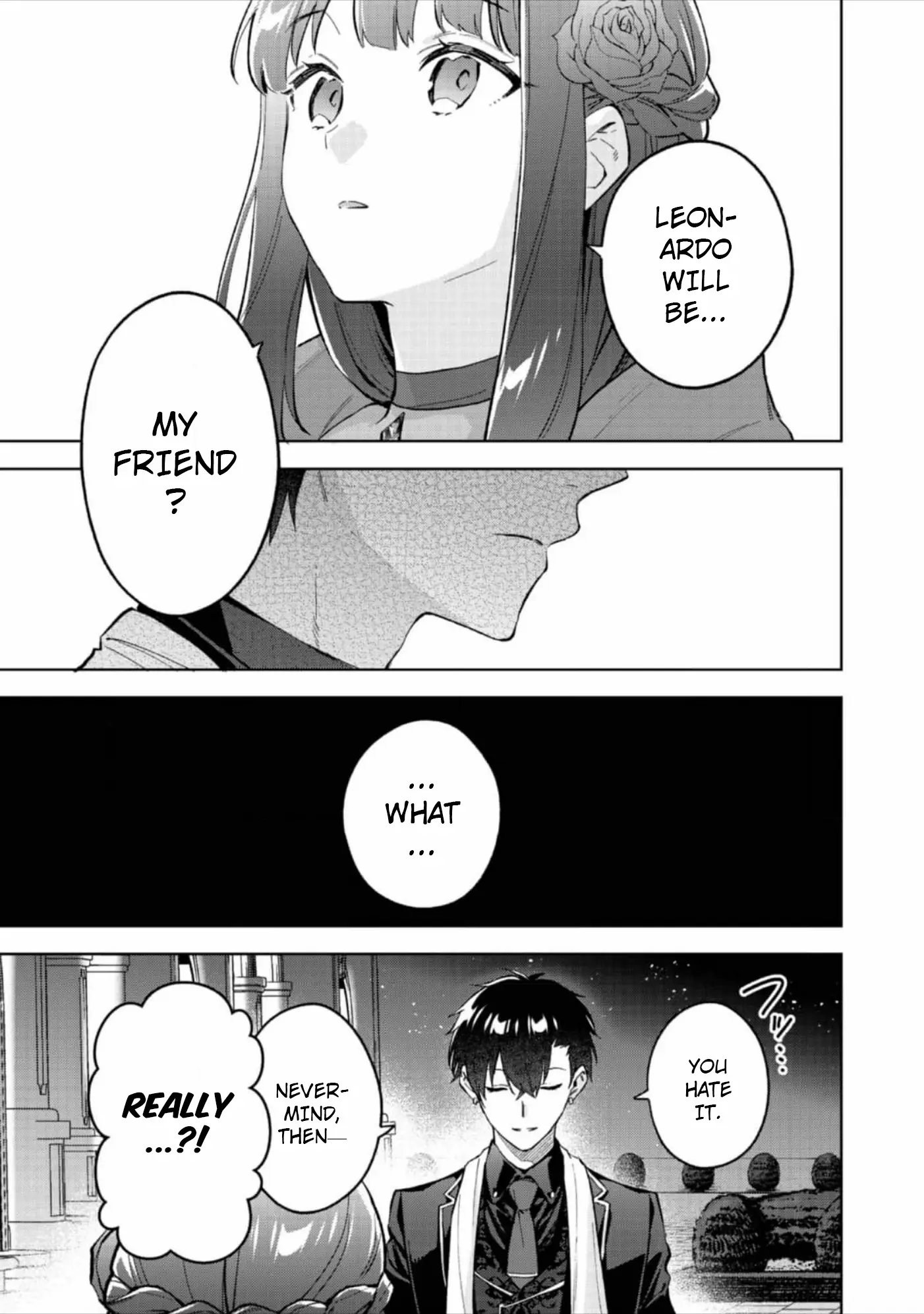 Akutou Ikka no Mana Musume, Tensei Saki mo Otome Game no Gokudou Reijou deshita.: Saijoukyuu Rank no Akuyaku-sama, Sono Dekiai wa Fuyou desu! @COMIC Chapter 14 page 7