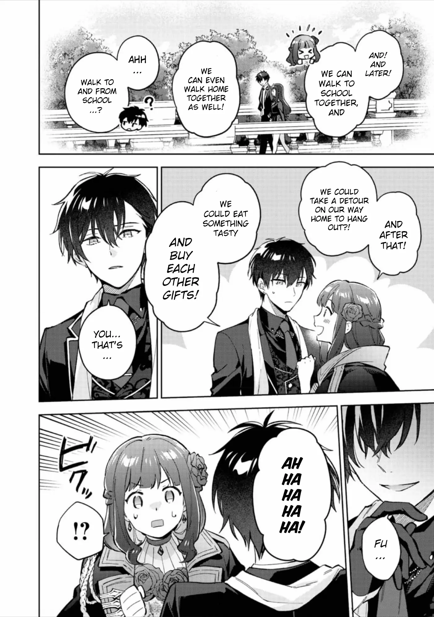 Akutou Ikka no Mana Musume, Tensei Saki mo Otome Game no Gokudou Reijou deshita.: Saijoukyuu Rank no Akuyaku-sama, Sono Dekiai wa Fuyou desu! @COMIC Chapter 14 page 10