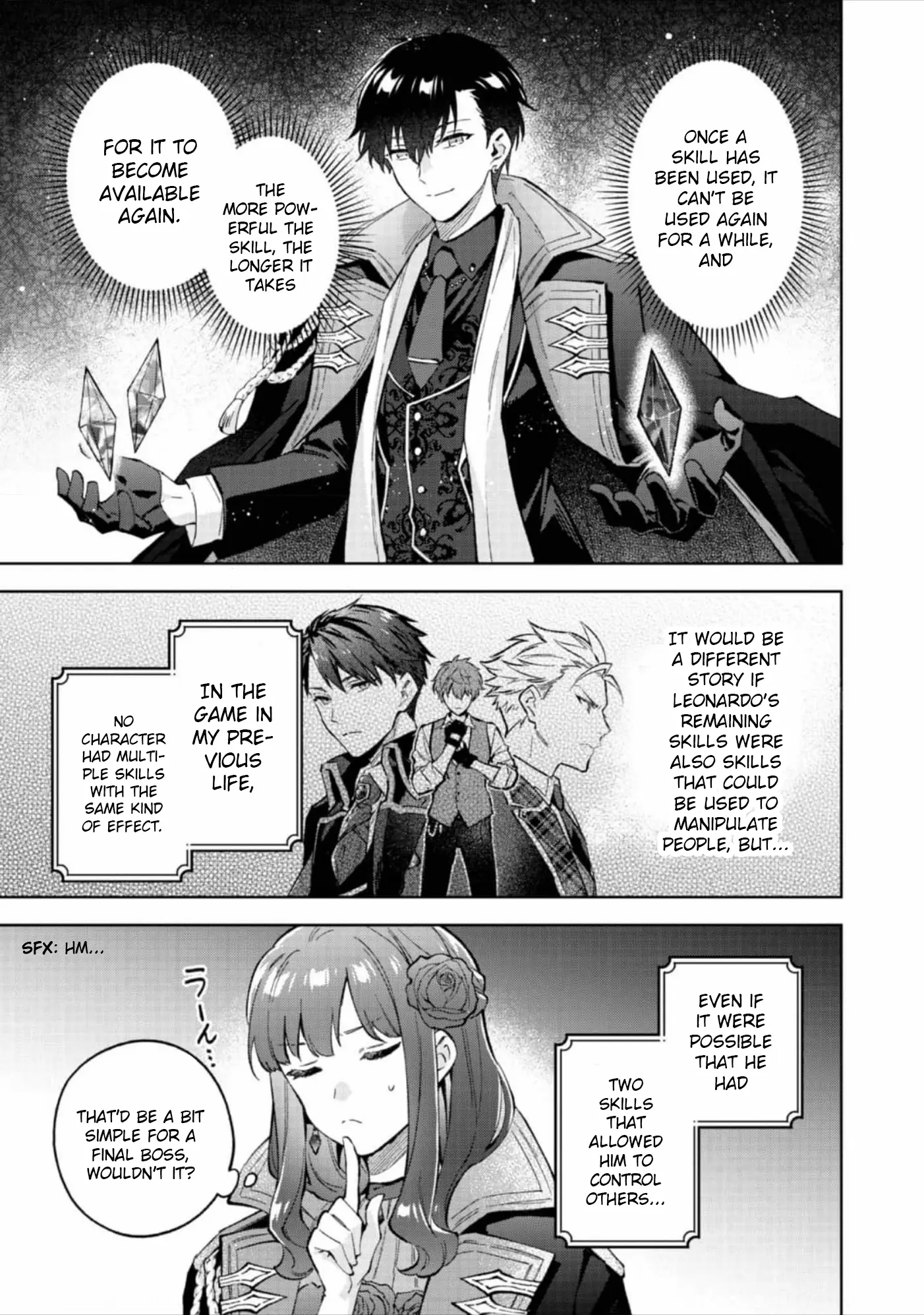 Akutou Ikka no Mana Musume, Tensei Saki mo Otome Game no Gokudou Reijou deshita.: Saijoukyuu Rank no Akuyaku-sama, Sono Dekiai wa Fuyou desu! @COMIC Chapter 14 page 15
