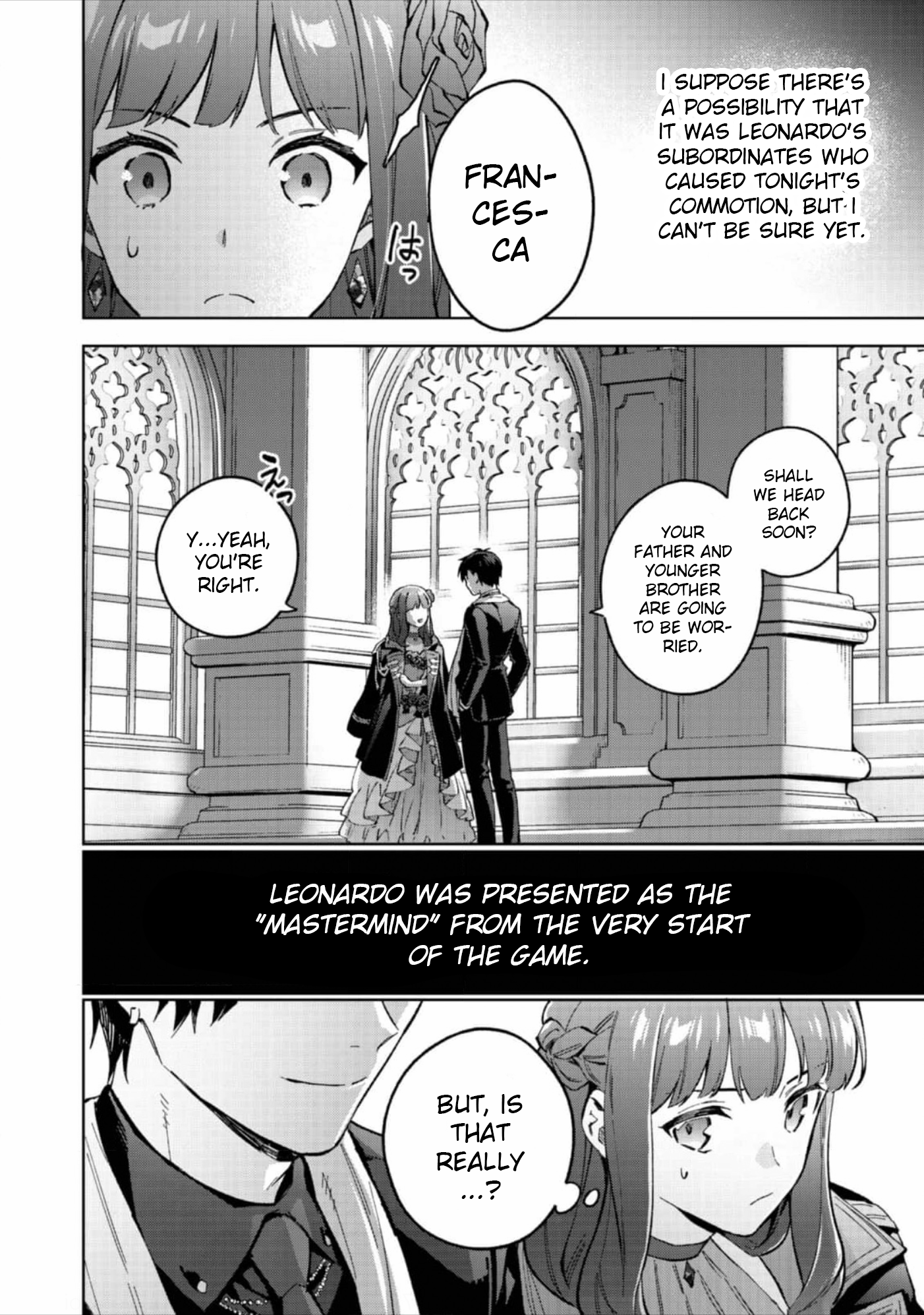 Akutou Ikka no Mana Musume, Tensei Saki mo Otome Game no Gokudou Reijou deshita.: Saijoukyuu Rank no Akuyaku-sama, Sono Dekiai wa Fuyou desu! @COMIC Chapter 14 page 16