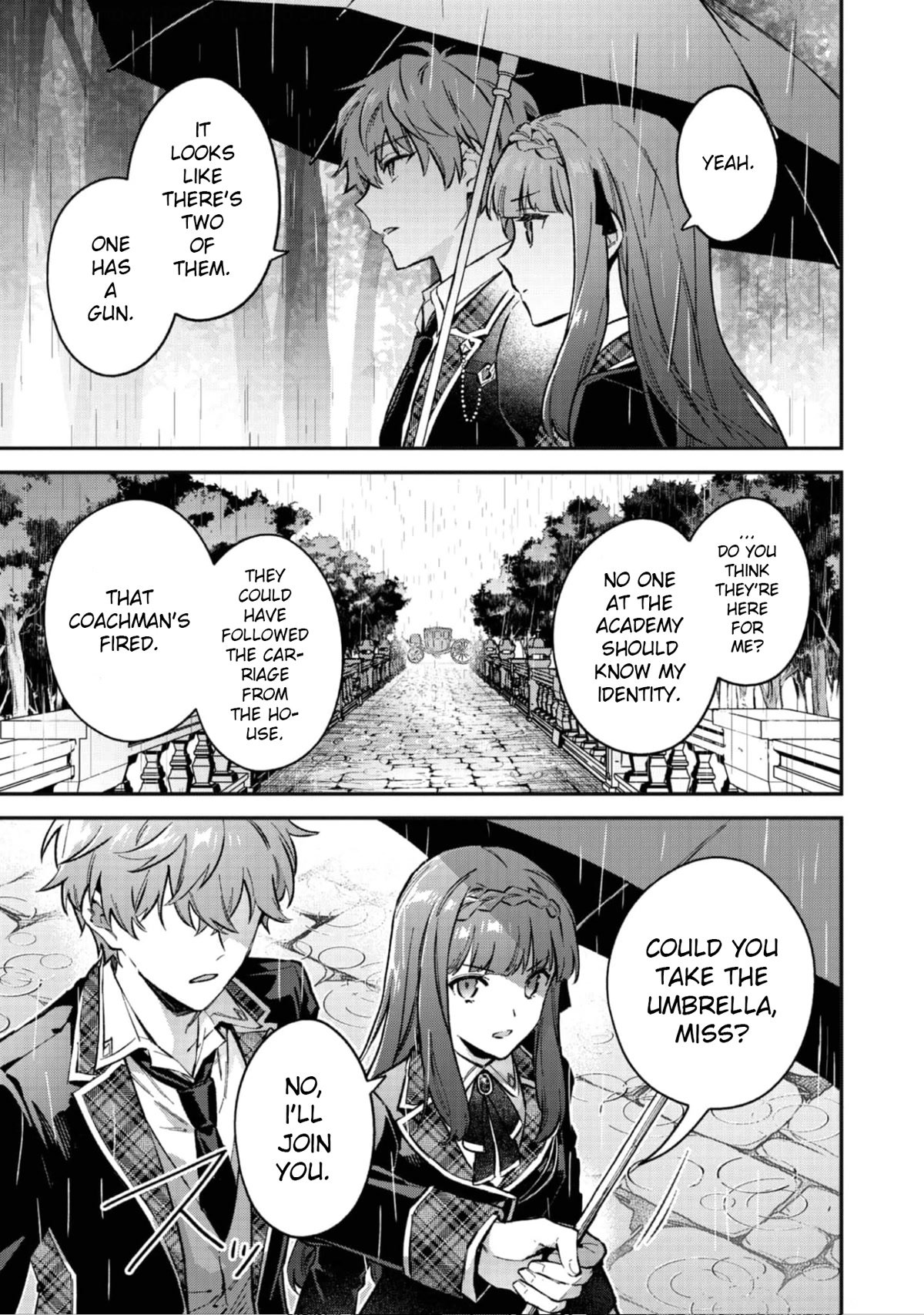 Akutou Ikka no Mana Musume, Tensei Saki mo Otome Game no Gokudou Reijou deshita.: Saijoukyuu Rank no Akuyaku-sama, Sono Dekiai wa Fuyou desu! @COMIC Chapter 3 page 32