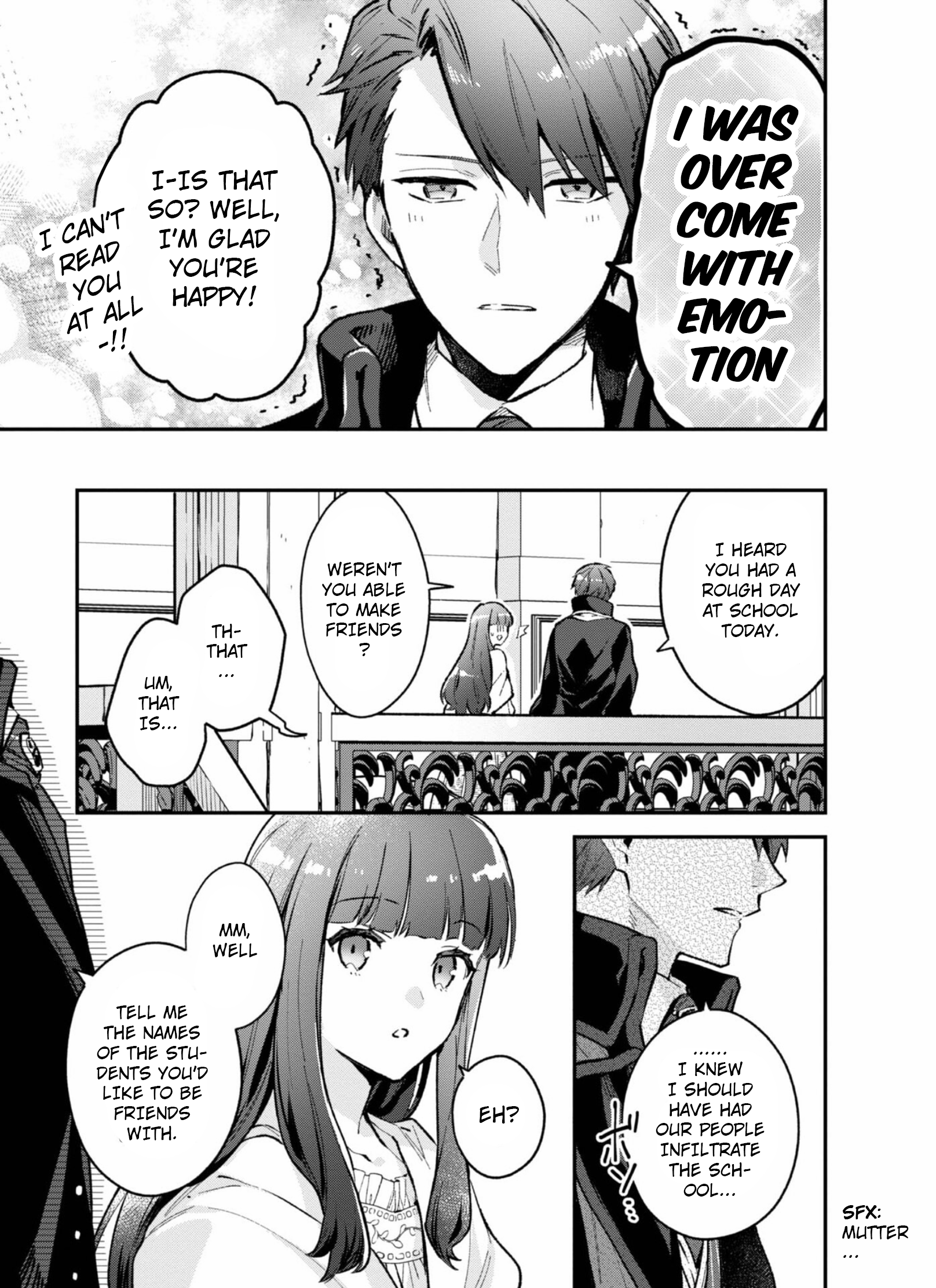 Akutou Ikka no Mana Musume, Tensei Saki mo Otome Game no Gokudou Reijou deshita.: Saijoukyuu Rank no Akuyaku-sama, Sono Dekiai wa Fuyou desu! @COMIC Chapter 4.5 page 4