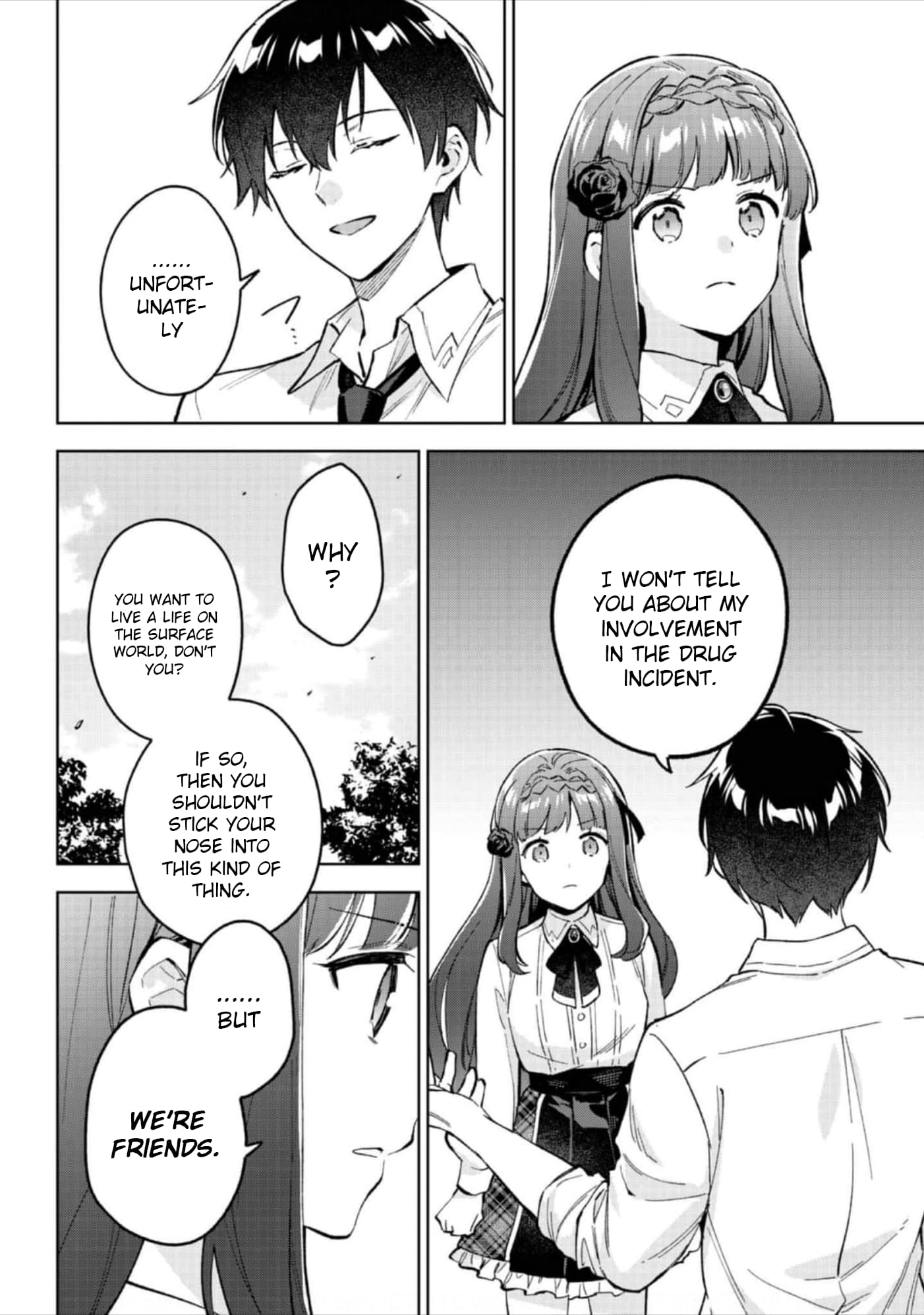 Akutou Ikka no Mana Musume, Tensei Saki mo Otome Game no Gokudou Reijou deshita.: Saijoukyuu Rank no Akuyaku-sama, Sono Dekiai wa Fuyou desu! @COMIC Chapter 17 page 5
