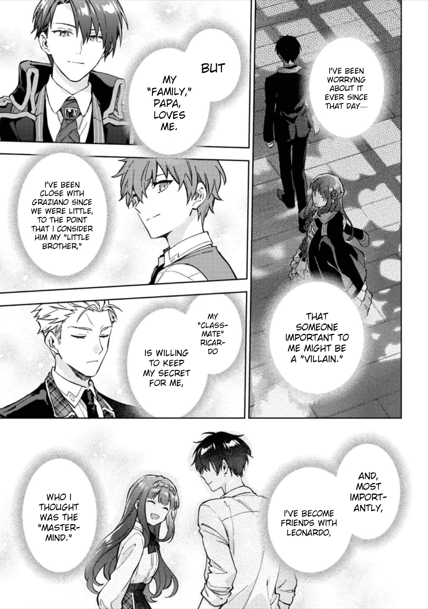 Akutou Ikka no Mana Musume, Tensei Saki mo Otome Game no Gokudou Reijou deshita.: Saijoukyuu Rank no Akuyaku-sama, Sono Dekiai wa Fuyou desu! @COMIC Chapter 17 page 11