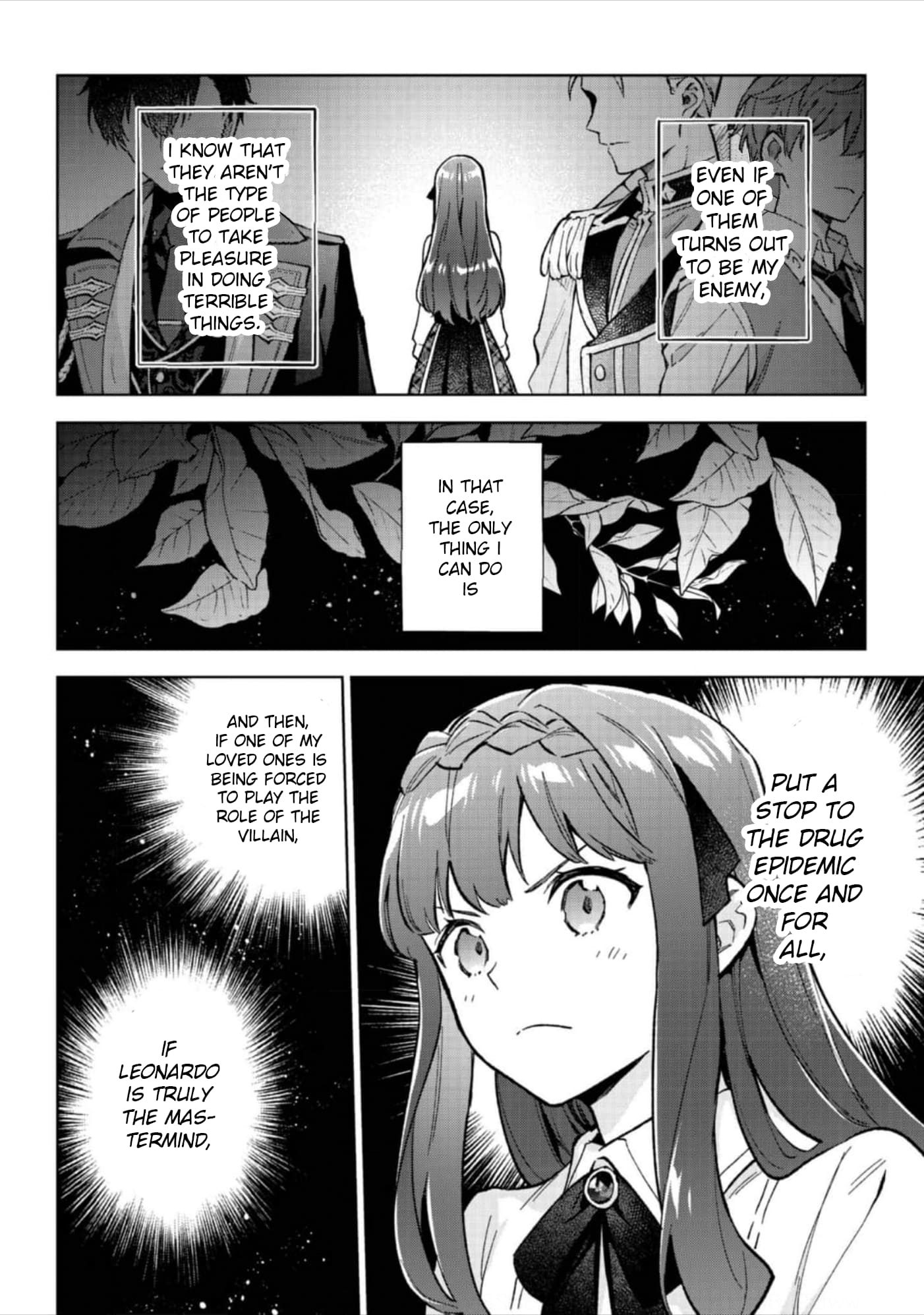 Akutou Ikka no Mana Musume, Tensei Saki mo Otome Game no Gokudou Reijou deshita.: Saijoukyuu Rank no Akuyaku-sama, Sono Dekiai wa Fuyou desu! @COMIC Chapter 17 page 12