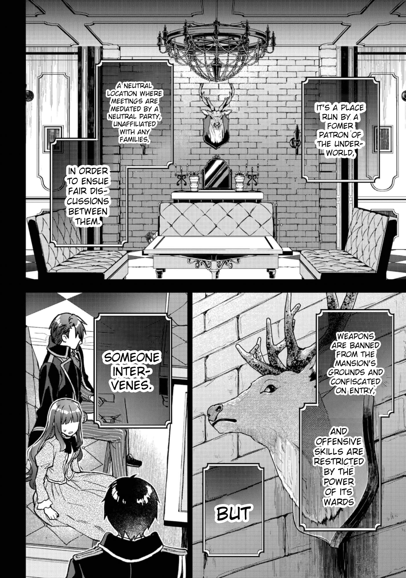 Akutou Ikka no Mana Musume, Tensei Saki mo Otome Game no Gokudou Reijou deshita.: Saijoukyuu Rank no Akuyaku-sama, Sono Dekiai wa Fuyou desu! @COMIC Chapter 17 page 18