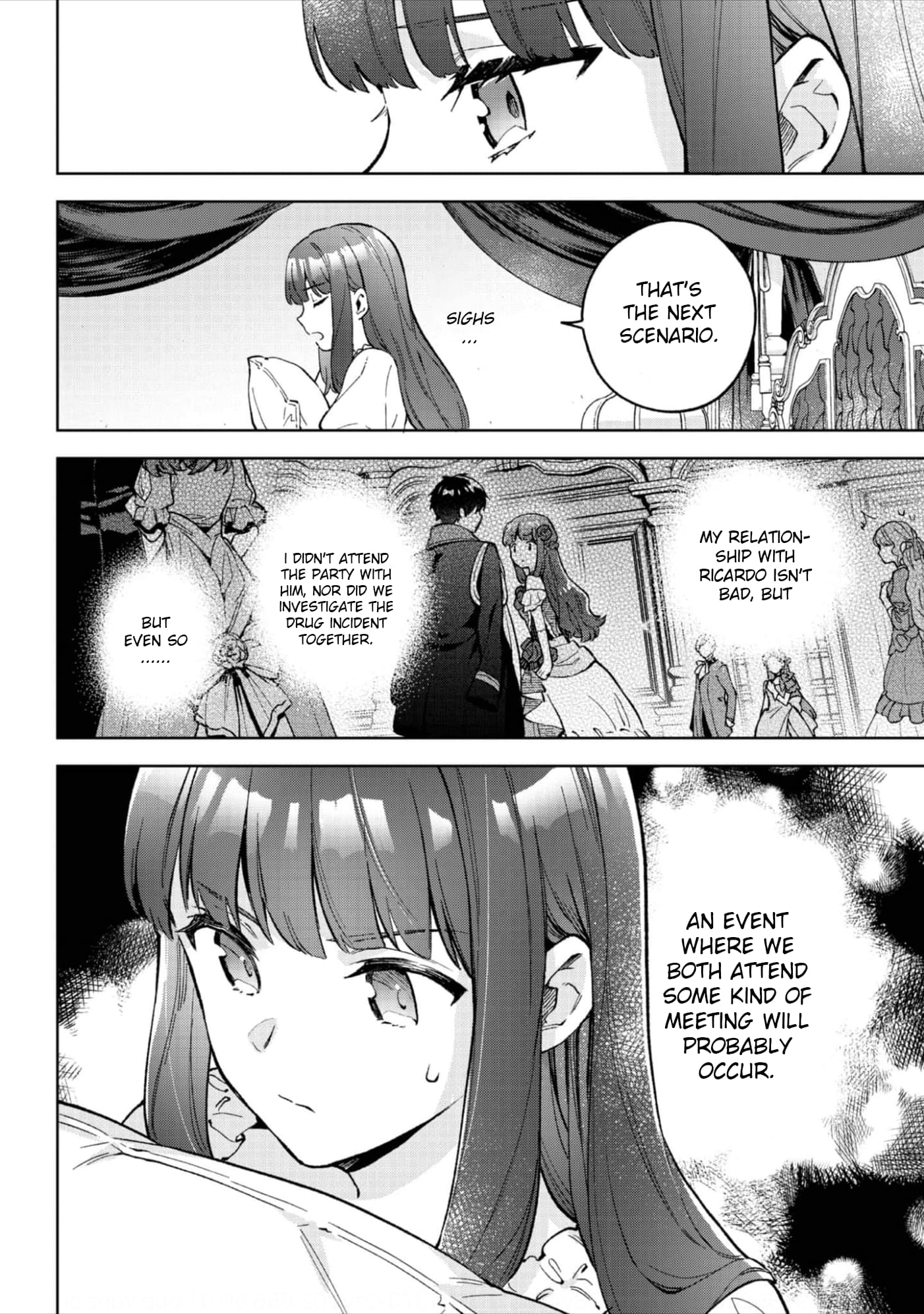 Akutou Ikka no Mana Musume, Tensei Saki mo Otome Game no Gokudou Reijou deshita.: Saijoukyuu Rank no Akuyaku-sama, Sono Dekiai wa Fuyou desu! @COMIC Chapter 17 page 20