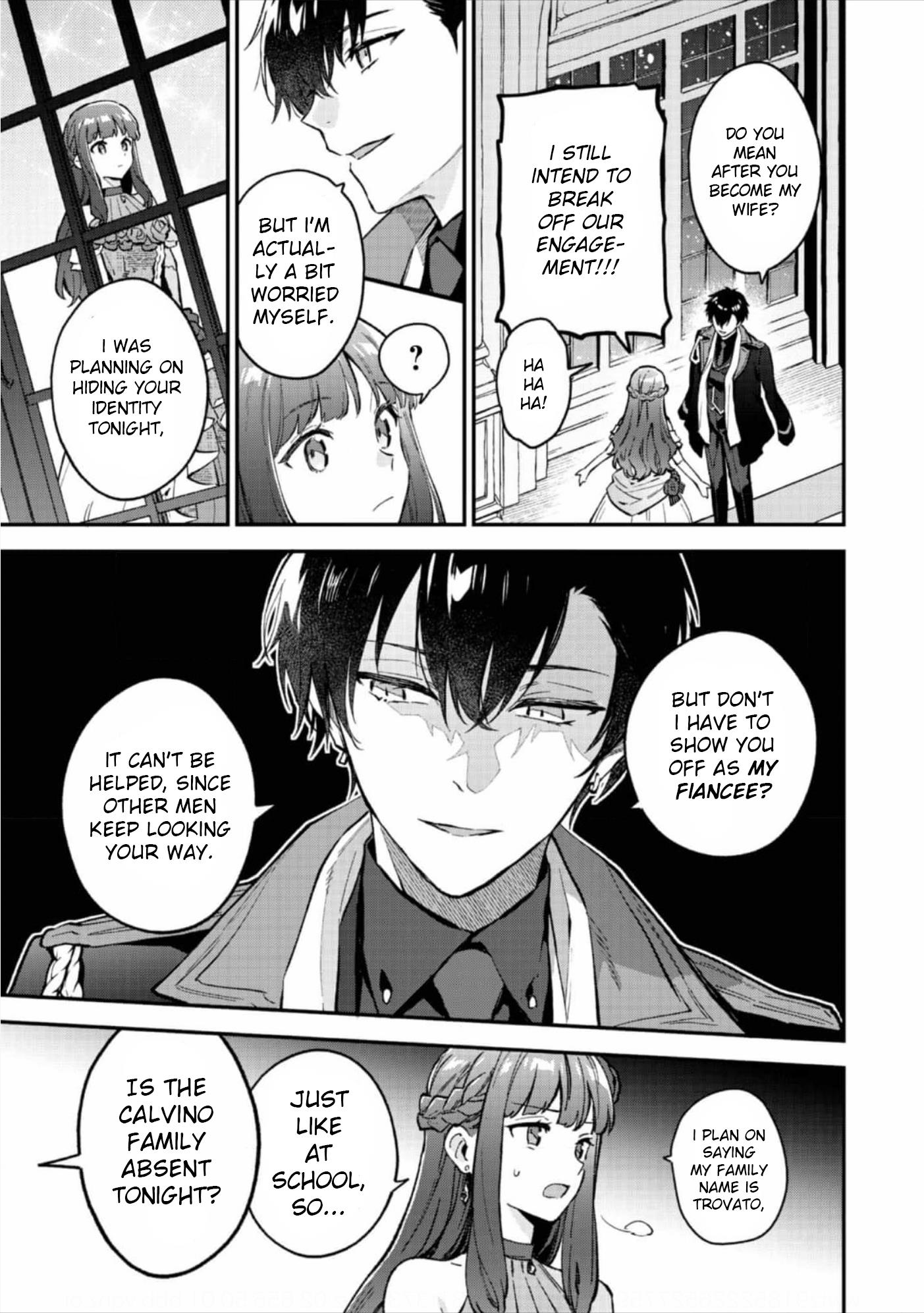 Akutou Ikka no Mana Musume, Tensei Saki mo Otome Game no Gokudou Reijou deshita.: Saijoukyuu Rank no Akuyaku-sama, Sono Dekiai wa Fuyou desu! @COMIC Chapter 9 page 10