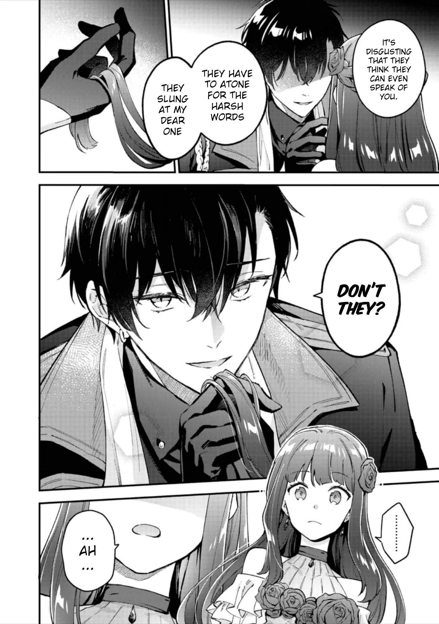 Akutou Ikka no Mana Musume, Tensei Saki mo Otome Game no Gokudou Reijou deshita.: Saijoukyuu Rank no Akuyaku-sama, Sono Dekiai wa Fuyou desu! @COMIC Chapter 9 page 13
