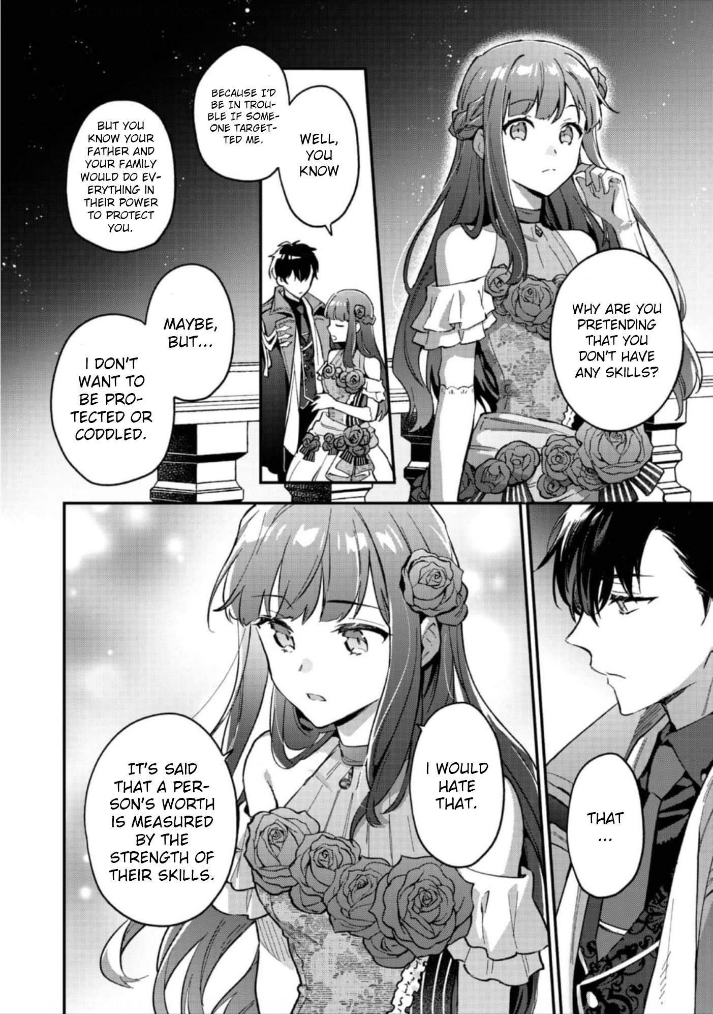 Akutou Ikka no Mana Musume, Tensei Saki mo Otome Game no Gokudou Reijou deshita.: Saijoukyuu Rank no Akuyaku-sama, Sono Dekiai wa Fuyou desu! @COMIC Chapter 9 page 15