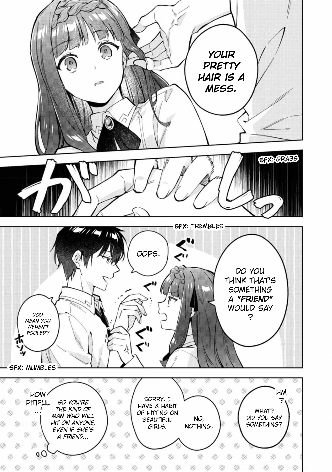 Akutou Ikka no Mana Musume, Tensei Saki mo Otome Game no Gokudou Reijou deshita.: Saijoukyuu Rank no Akuyaku-sama, Sono Dekiai wa Fuyou desu! @COMIC Chapter 15 page 4