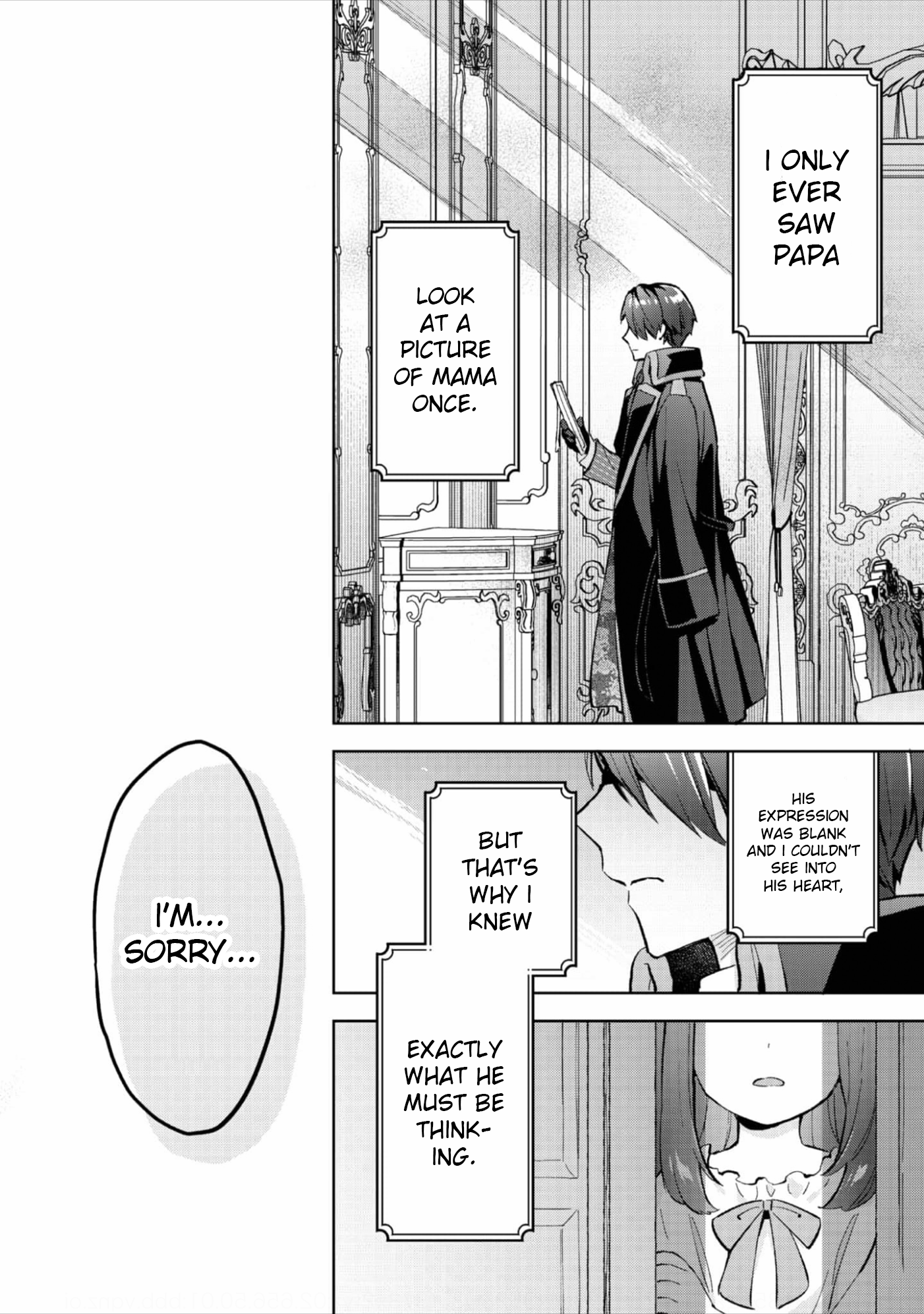 Akutou Ikka no Mana Musume, Tensei Saki mo Otome Game no Gokudou Reijou deshita.: Saijoukyuu Rank no Akuyaku-sama, Sono Dekiai wa Fuyou desu! @COMIC Chapter 15 page 13