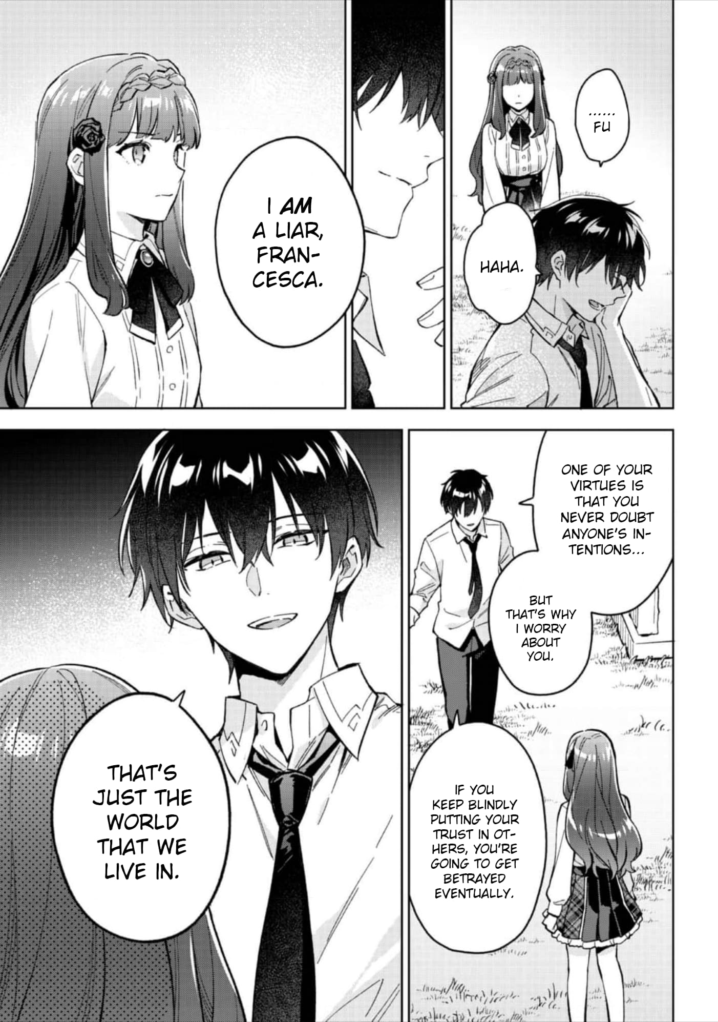 Akutou Ikka no Mana Musume, Tensei Saki mo Otome Game no Gokudou Reijou deshita.: Saijoukyuu Rank no Akuyaku-sama, Sono Dekiai wa Fuyou desu! @COMIC Chapter 16 page 7