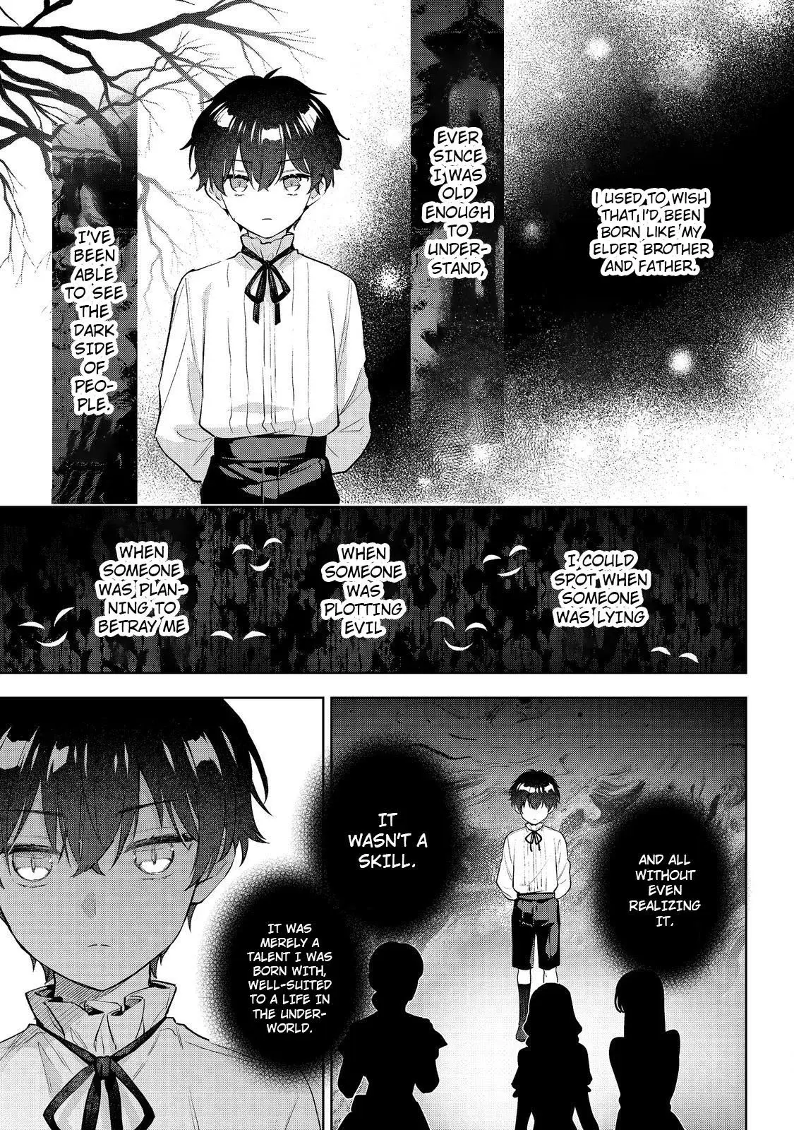 Akutou Ikka no Mana Musume, Tensei Saki mo Otome Game no Gokudou Reijou deshita.: Saijoukyuu Rank no Akuyaku-sama, Sono Dekiai wa Fuyou desu! @COMIC Chapter 27 page 7