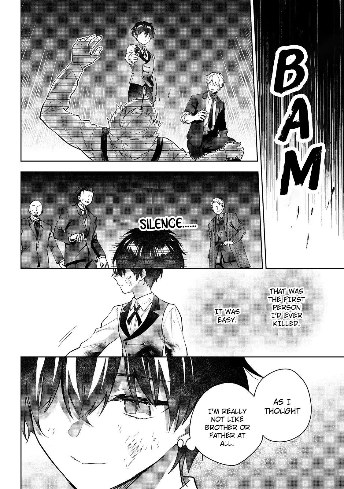 Akutou Ikka no Mana Musume, Tensei Saki mo Otome Game no Gokudou Reijou deshita.: Saijoukyuu Rank no Akuyaku-sama, Sono Dekiai wa Fuyou desu! @COMIC Chapter 27 page 30