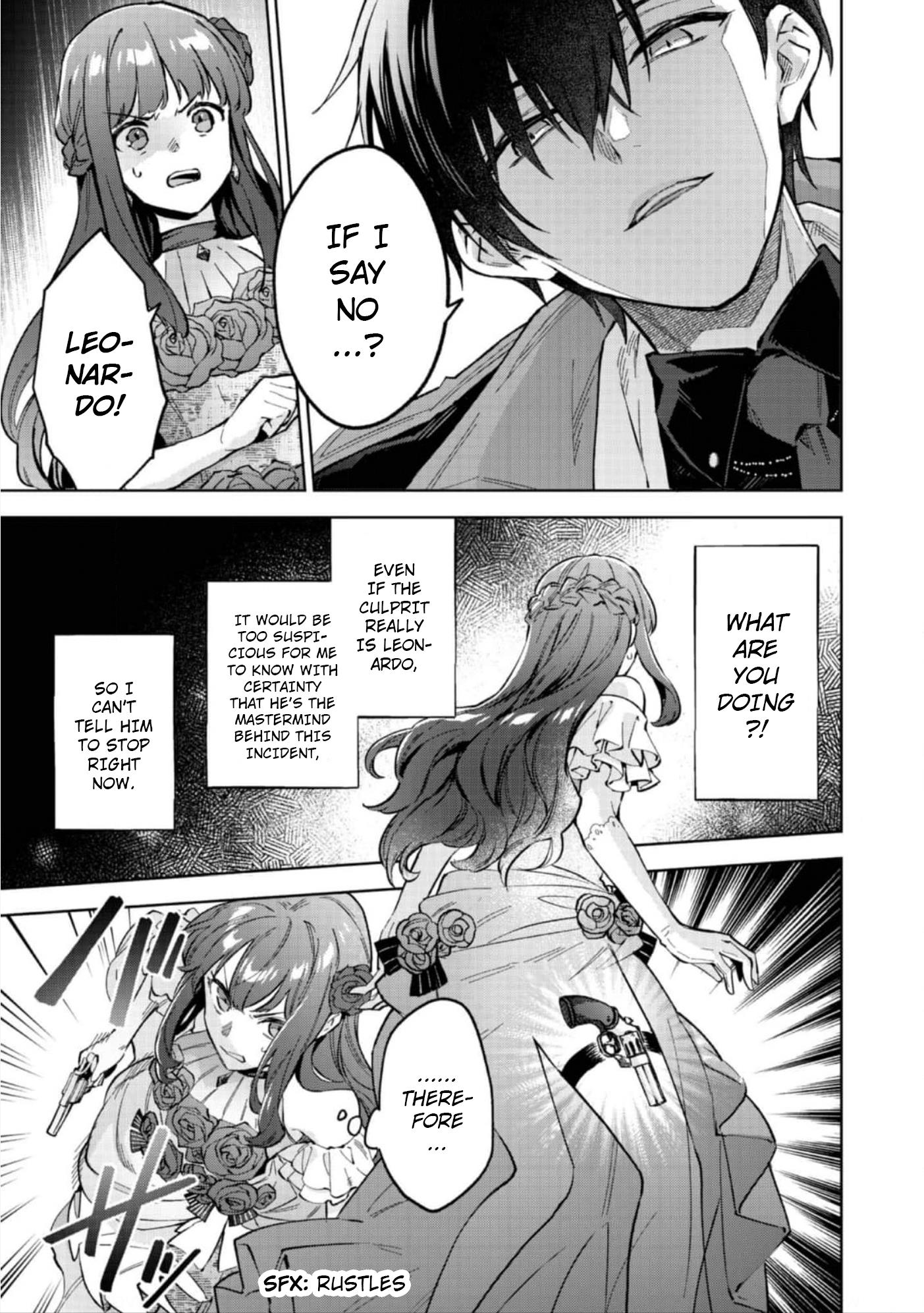 Akutou Ikka no Mana Musume, Tensei Saki mo Otome Game no Gokudou Reijou deshita.: Saijoukyuu Rank no Akuyaku-sama, Sono Dekiai wa Fuyou desu! @COMIC Chapter 11 page 5