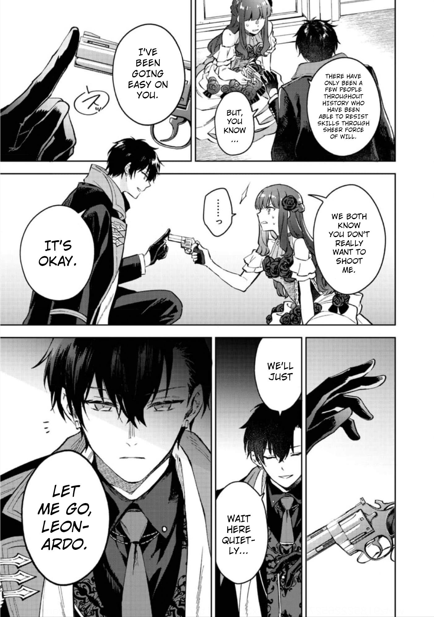 Akutou Ikka no Mana Musume, Tensei Saki mo Otome Game no Gokudou Reijou deshita.: Saijoukyuu Rank no Akuyaku-sama, Sono Dekiai wa Fuyou desu! @COMIC Chapter 11 page 13