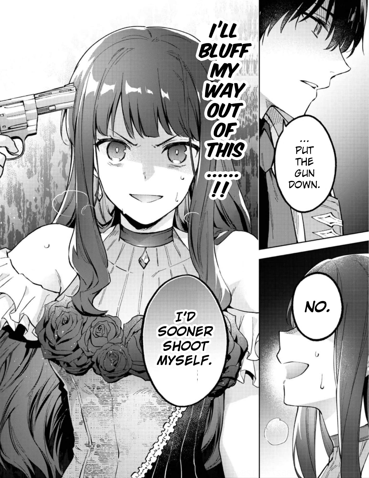 Akutou Ikka no Mana Musume, Tensei Saki mo Otome Game no Gokudou Reijou deshita.: Saijoukyuu Rank no Akuyaku-sama, Sono Dekiai wa Fuyou desu! @COMIC Chapter 11 page 14