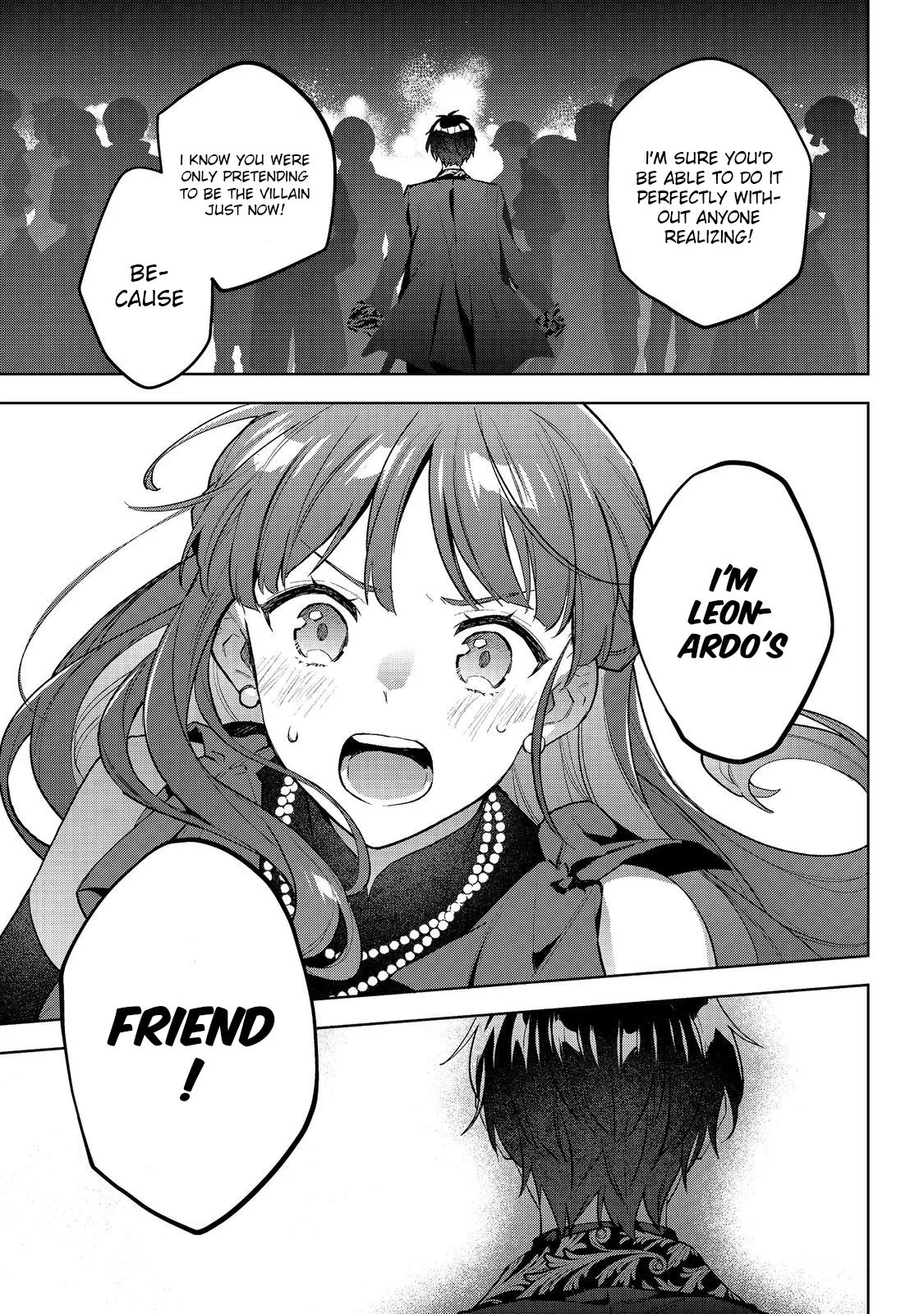 Akutou Ikka no Mana Musume, Tensei Saki mo Otome Game no Gokudou Reijou deshita.: Saijoukyuu Rank no Akuyaku-sama, Sono Dekiai wa Fuyou desu! @COMIC Chapter 23 page 3