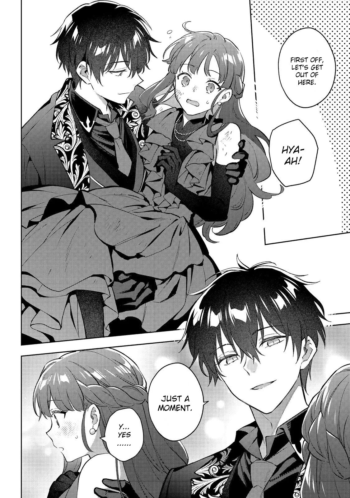 Akutou Ikka no Mana Musume, Tensei Saki mo Otome Game no Gokudou Reijou deshita.: Saijoukyuu Rank no Akuyaku-sama, Sono Dekiai wa Fuyou desu! @COMIC Chapter 23 page 8
