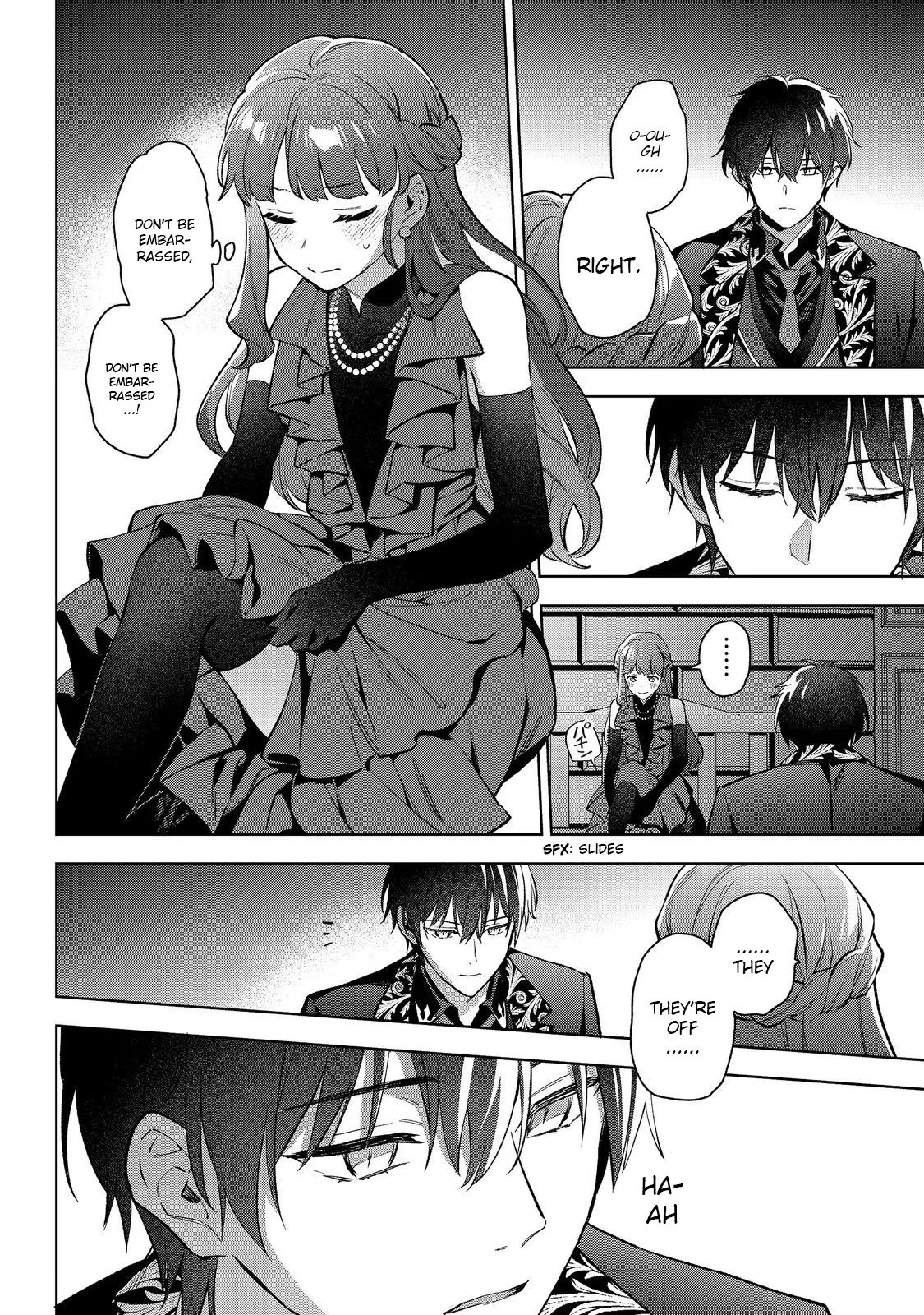 Akutou Ikka no Mana Musume, Tensei Saki mo Otome Game no Gokudou Reijou deshita.: Saijoukyuu Rank no Akuyaku-sama, Sono Dekiai wa Fuyou desu! @COMIC Chapter 23 page 10