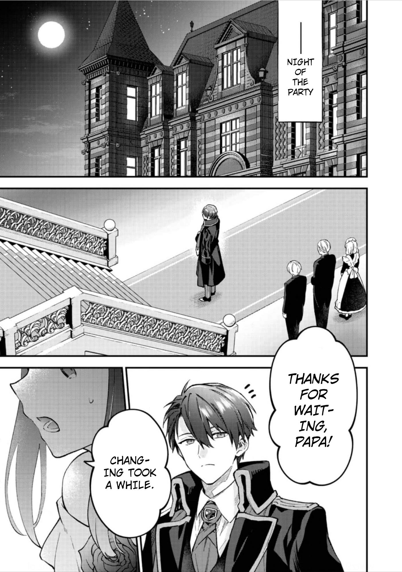 Akutou Ikka no Mana Musume, Tensei Saki mo Otome Game no Gokudou Reijou deshita.: Saijoukyuu Rank no Akuyaku-sama, Sono Dekiai wa Fuyou desu! @COMIC Chapter 8 page 2