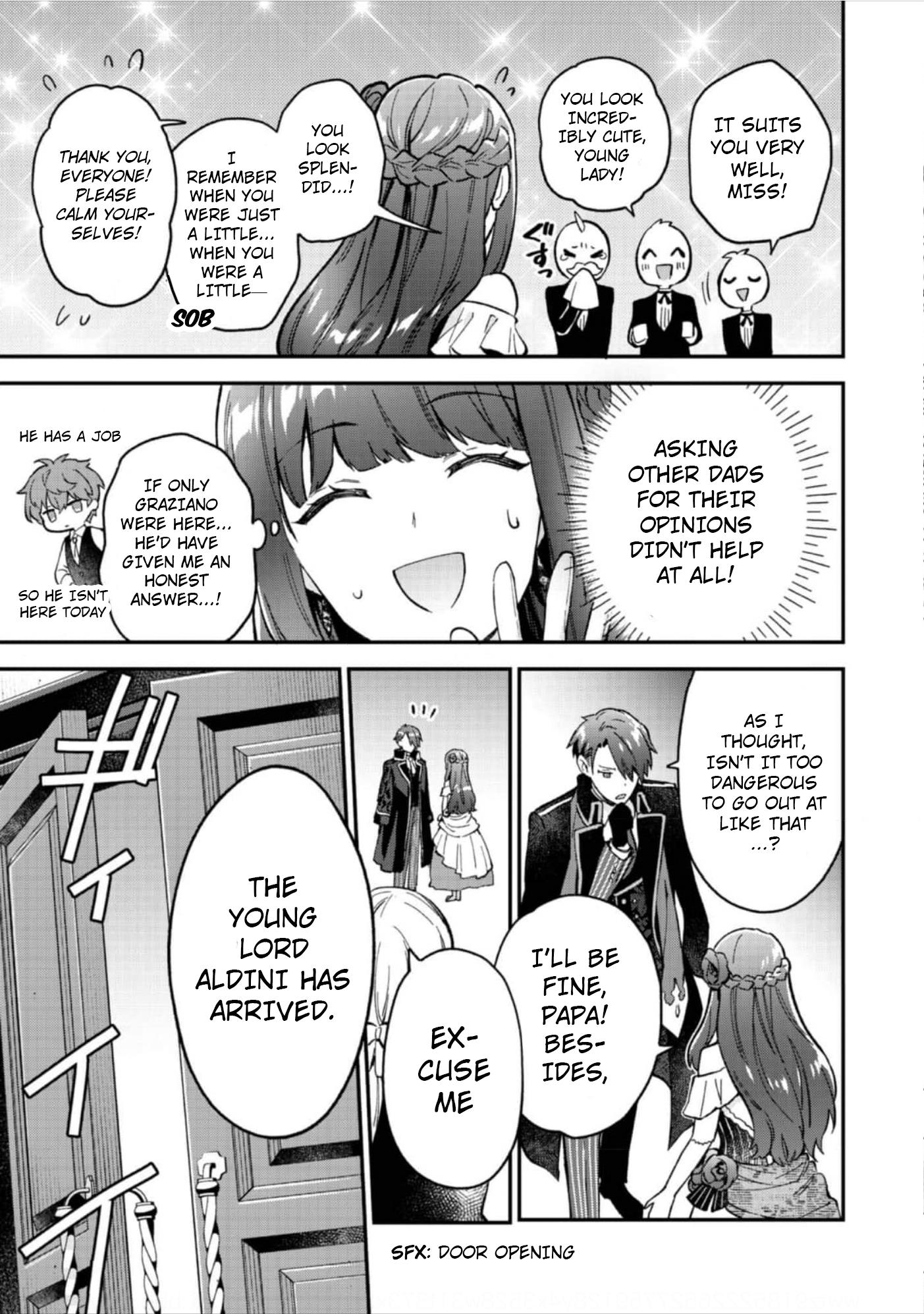 Akutou Ikka no Mana Musume, Tensei Saki mo Otome Game no Gokudou Reijou deshita.: Saijoukyuu Rank no Akuyaku-sama, Sono Dekiai wa Fuyou desu! @COMIC Chapter 8 page 4