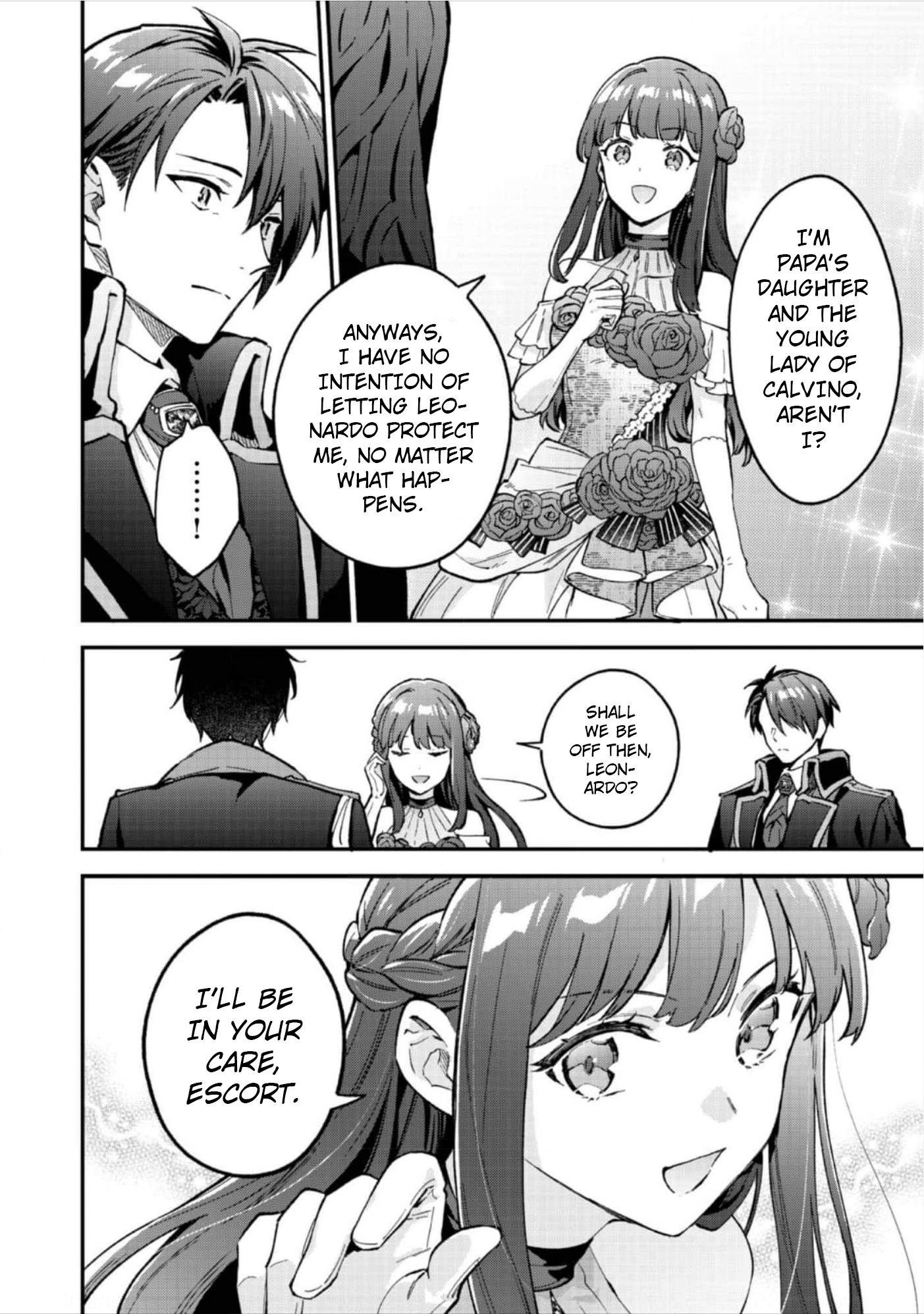 Akutou Ikka no Mana Musume, Tensei Saki mo Otome Game no Gokudou Reijou deshita.: Saijoukyuu Rank no Akuyaku-sama, Sono Dekiai wa Fuyou desu! @COMIC Chapter 8 page 7
