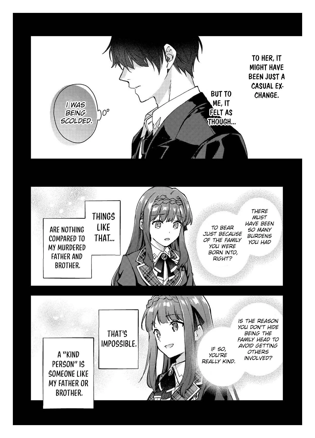 Akutou Ikka no Mana Musume, Tensei Saki mo Otome Game no Gokudou Reijou deshita.: Saijoukyuu Rank no Akuyaku-sama, Sono Dekiai wa Fuyou desu! @COMIC Chapter 28 page 20