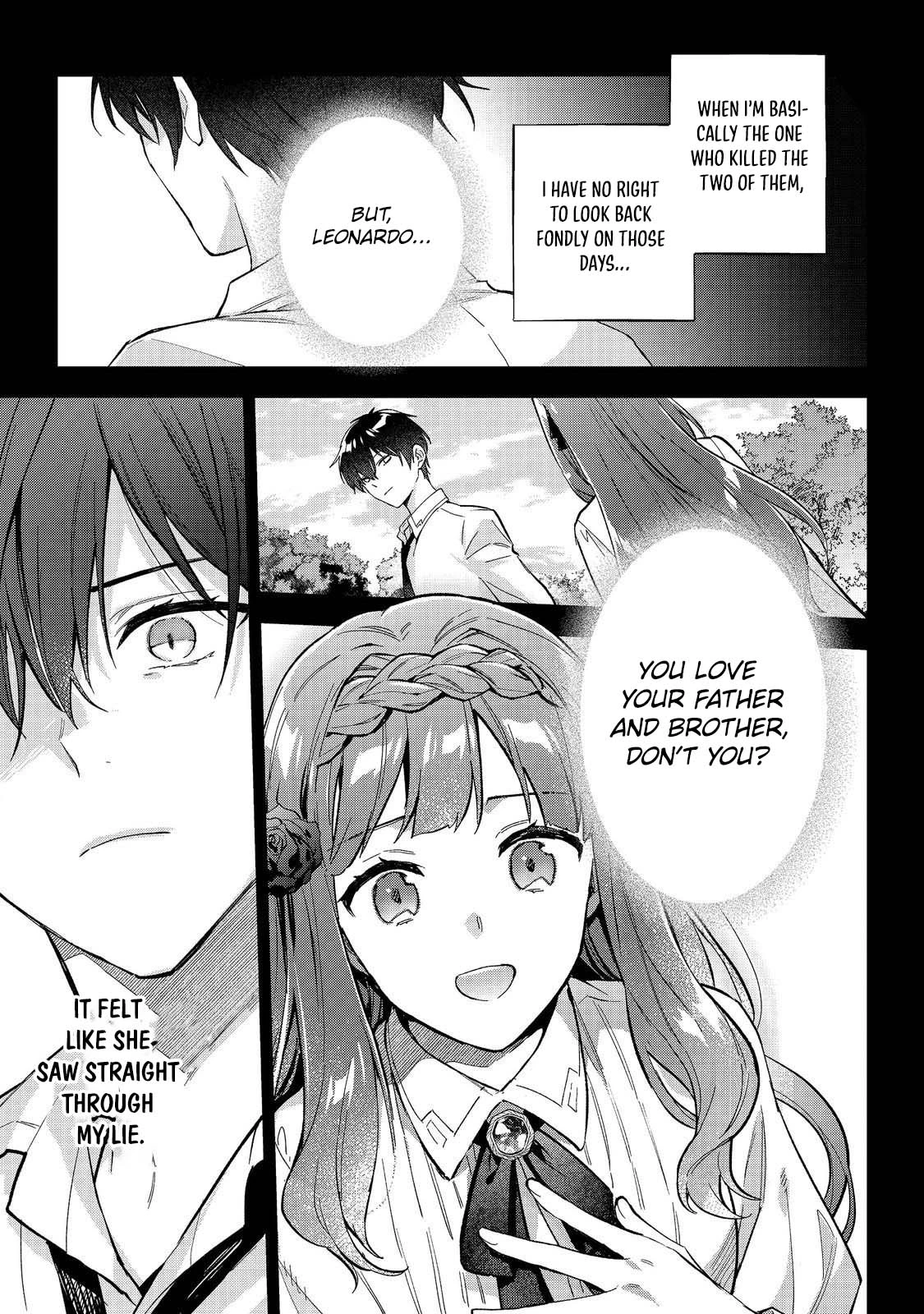 Akutou Ikka no Mana Musume, Tensei Saki mo Otome Game no Gokudou Reijou deshita.: Saijoukyuu Rank no Akuyaku-sama, Sono Dekiai wa Fuyou desu! @COMIC Chapter 28 page 21