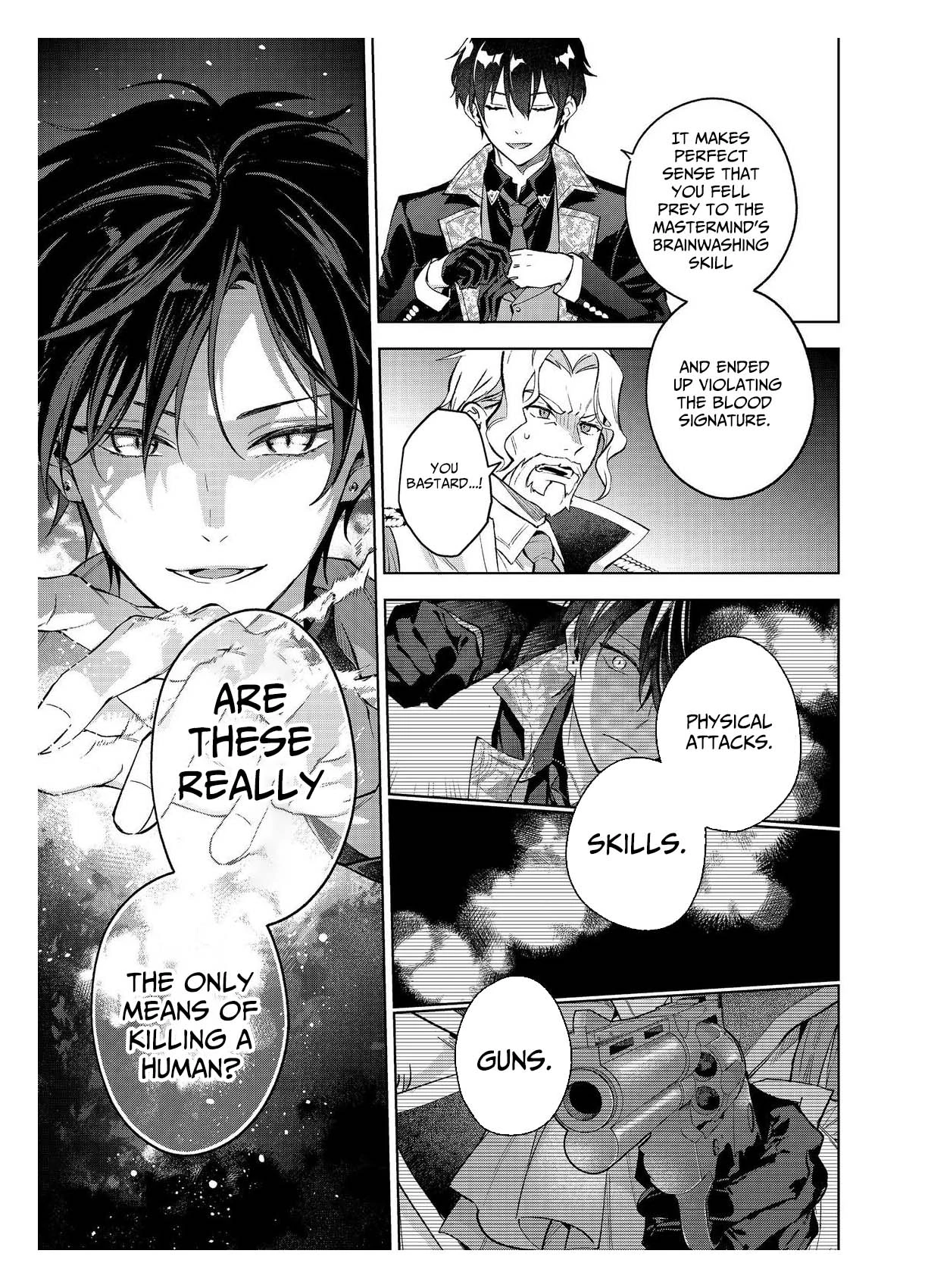 Akutou Ikka no Mana Musume, Tensei Saki mo Otome Game no Gokudou Reijou deshita.: Saijoukyuu Rank no Akuyaku-sama, Sono Dekiai wa Fuyou desu! @COMIC Chapter 28 page 29