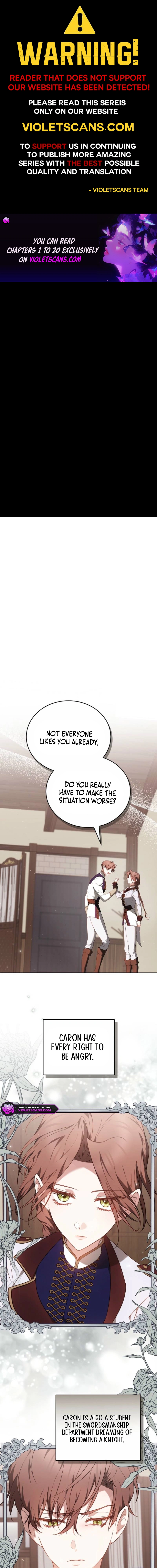 Why the Villainess Wields the Sword Chapter 3 page 1