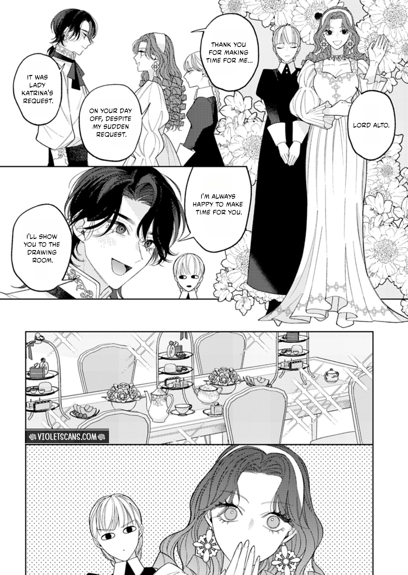 Akuyaku Reijo Katrina no Danzai Bigaku Chapter 3.2 page 9