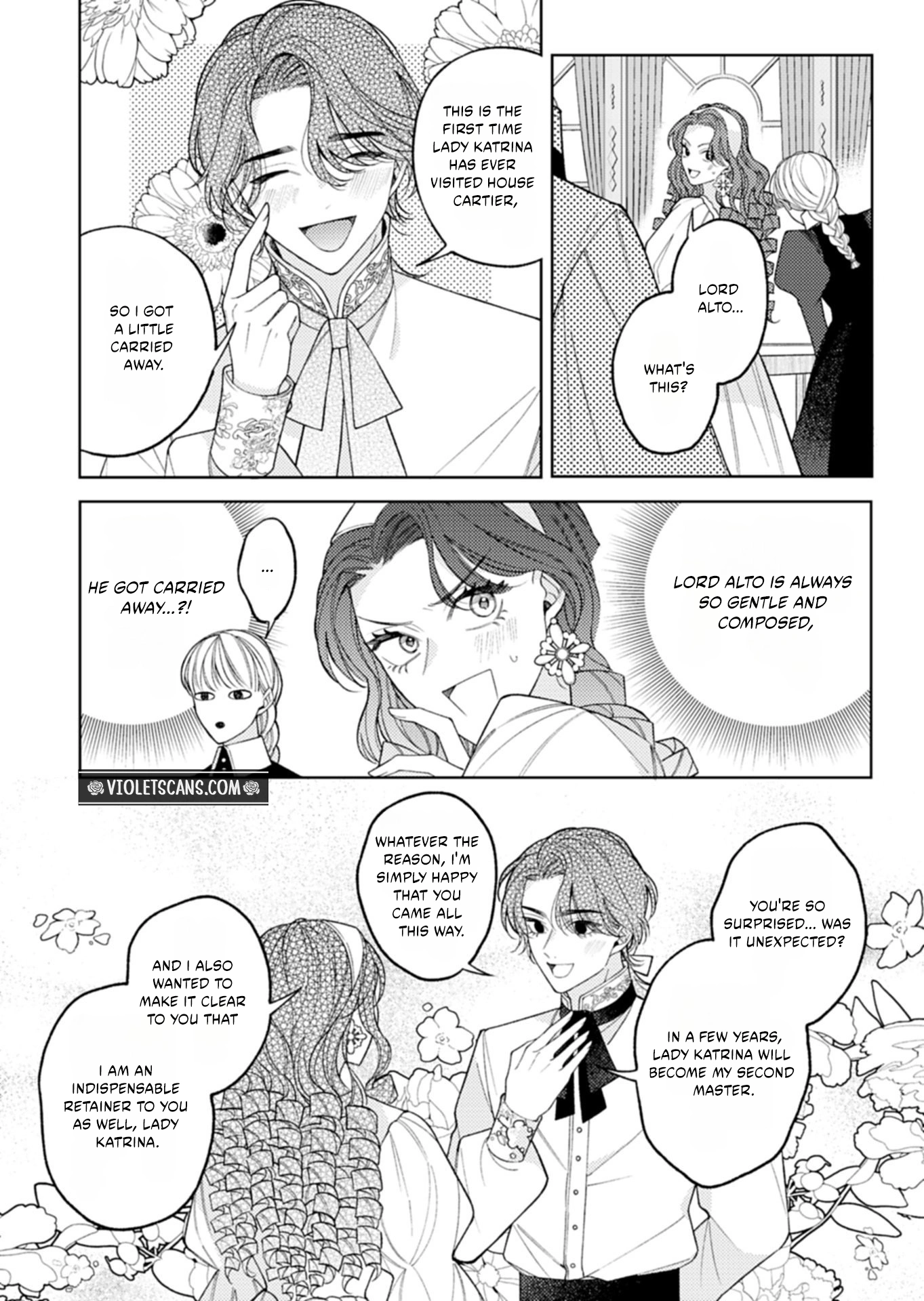 Akuyaku Reijo Katrina no Danzai Bigaku Chapter 3.2 page 10