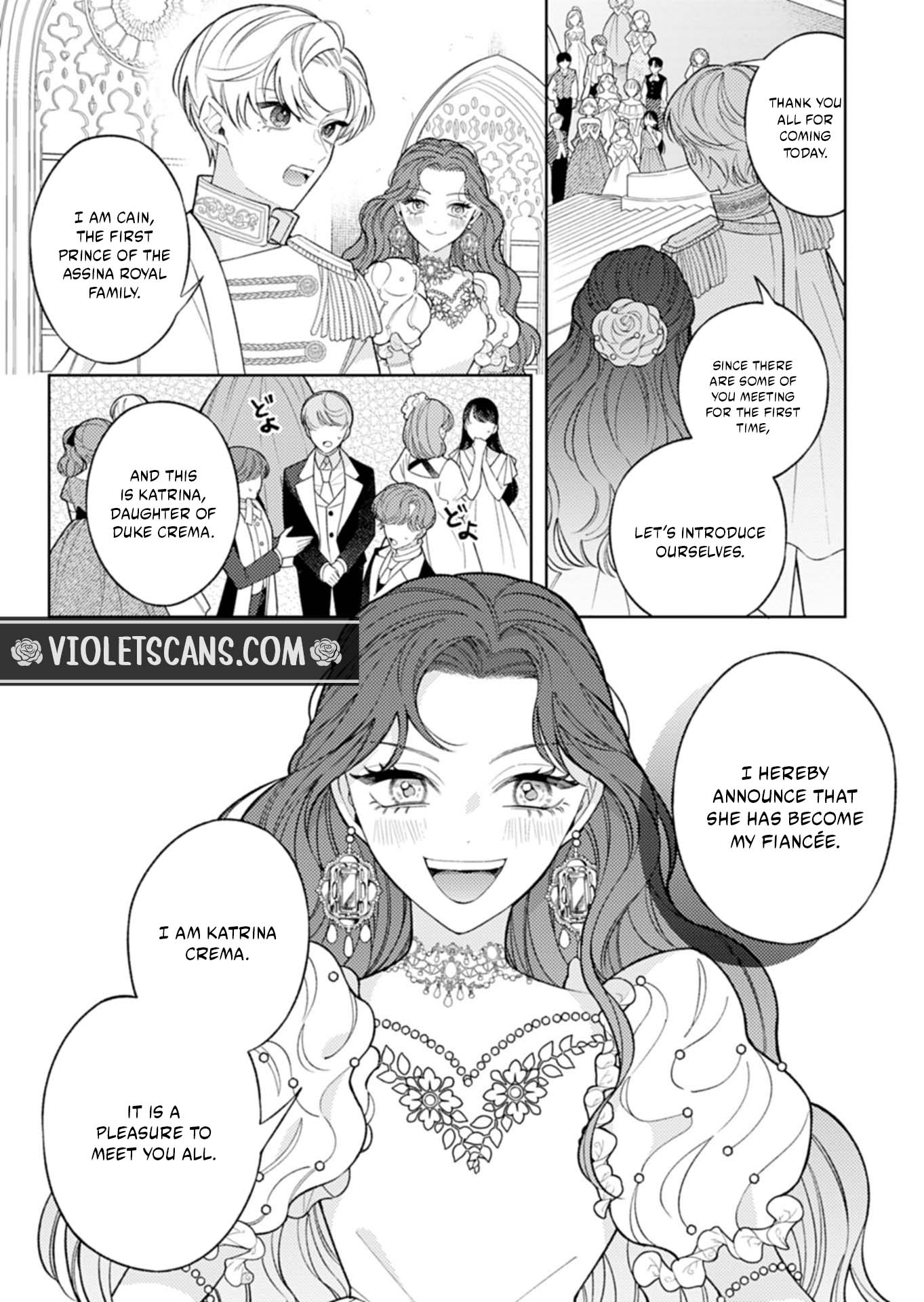Akuyaku Reijo Katrina no Danzai Bigaku Chapter 2.1 page 4