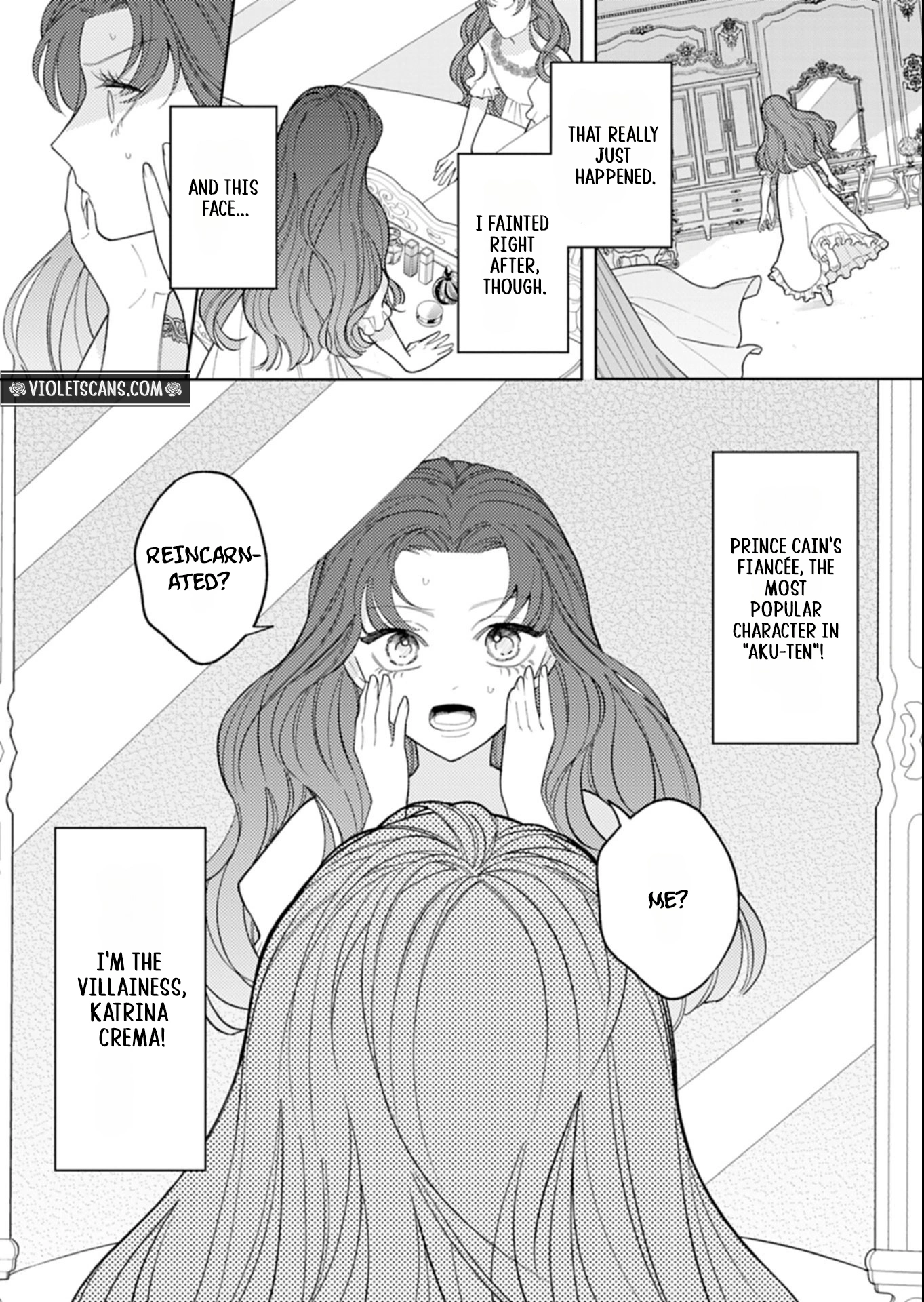 Akuyaku Reijo Katrina no Danzai Bigaku Chapter 1 page 8