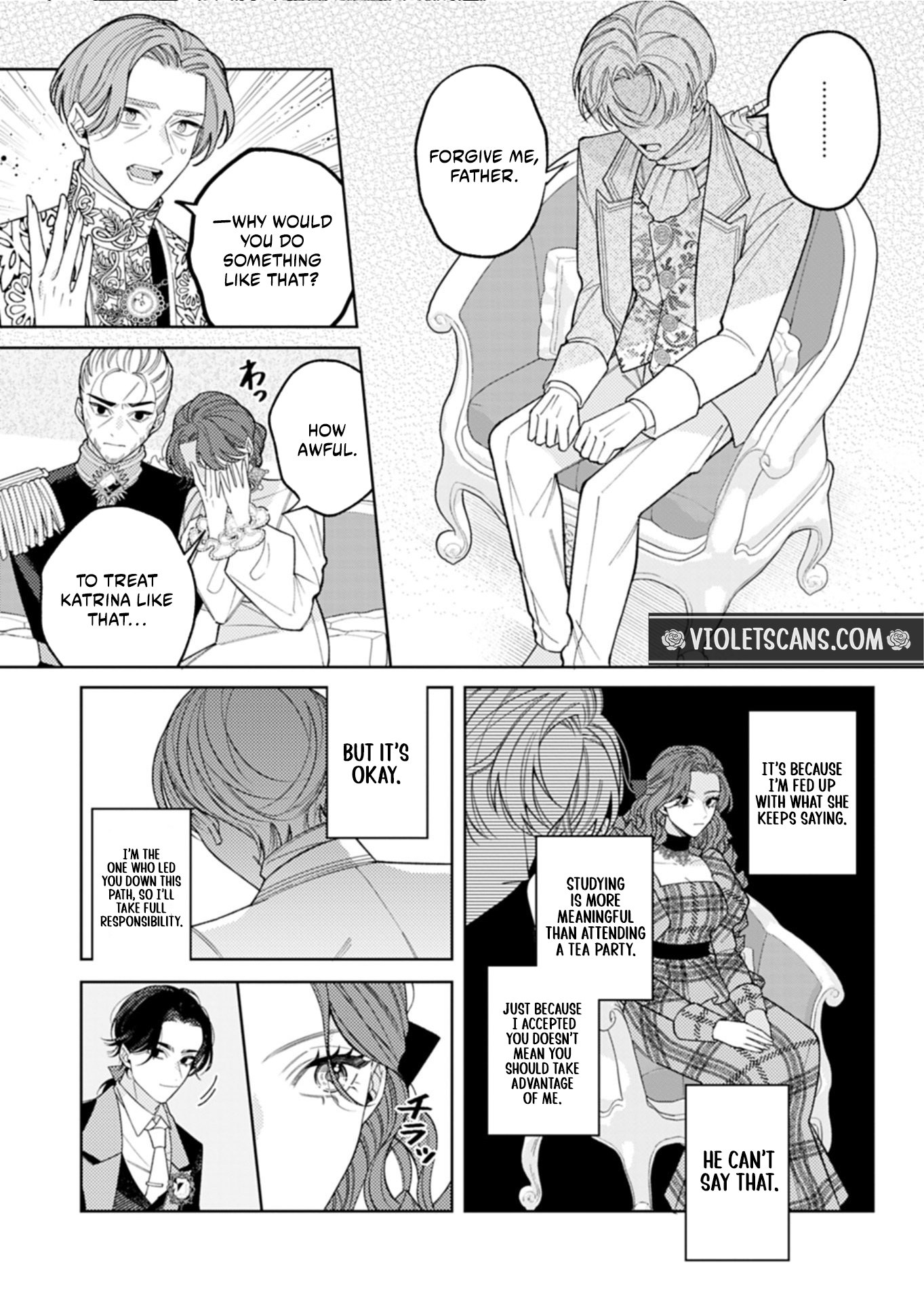 Akuyaku Reijo Katrina no Danzai Bigaku Chapter 4.1 page 10