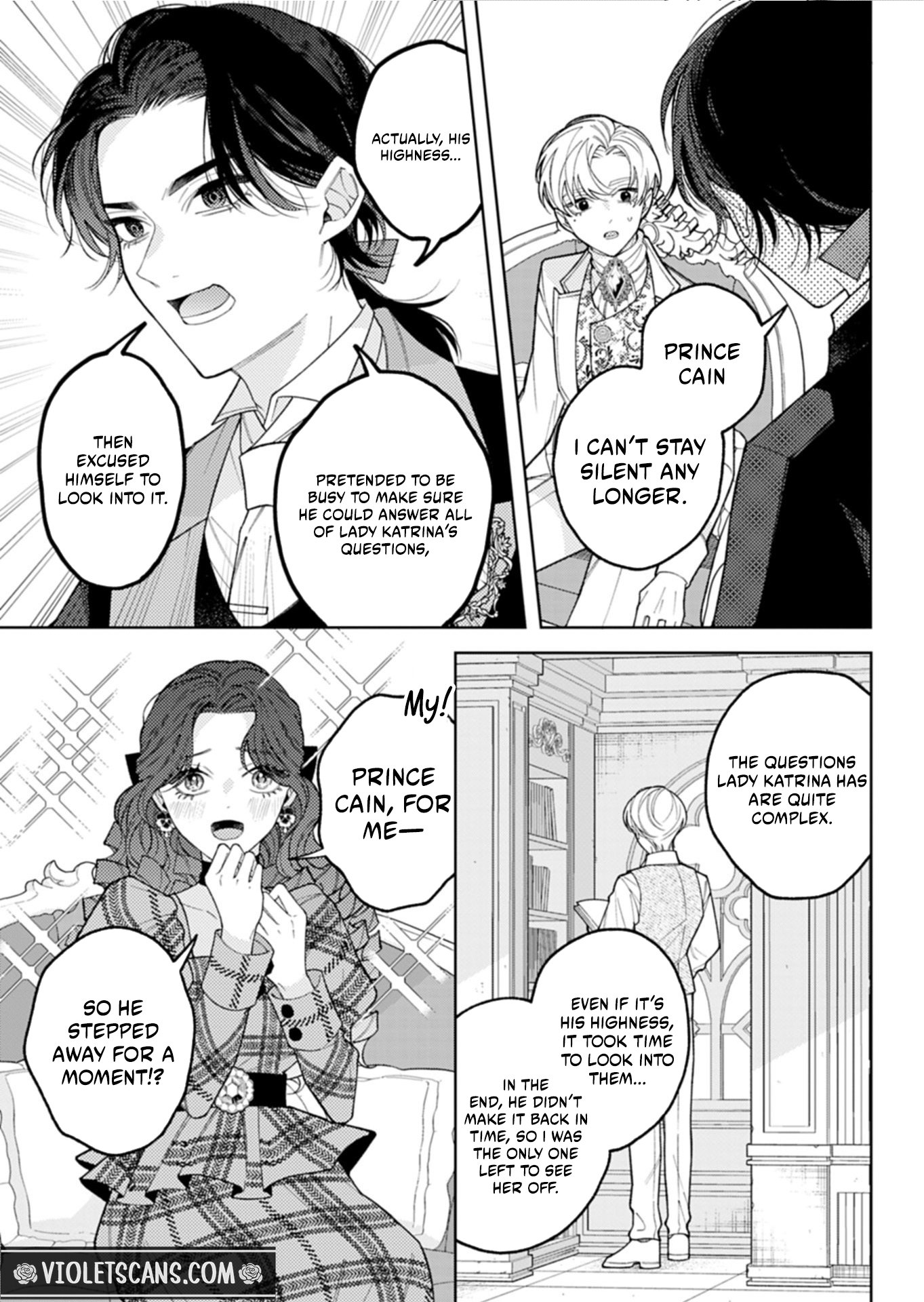 Akuyaku Reijo Katrina no Danzai Bigaku Chapter 4.1 page 12