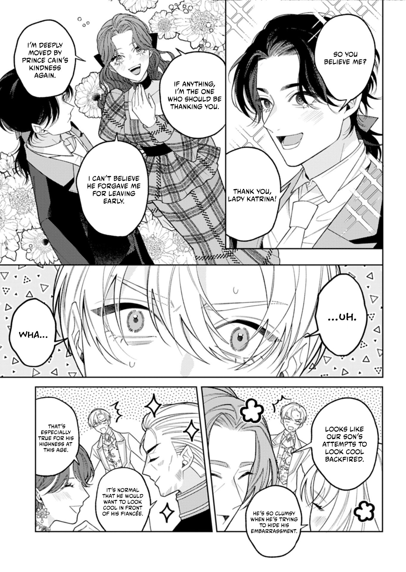 Akuyaku Reijo Katrina no Danzai Bigaku Chapter 4.1 page 14