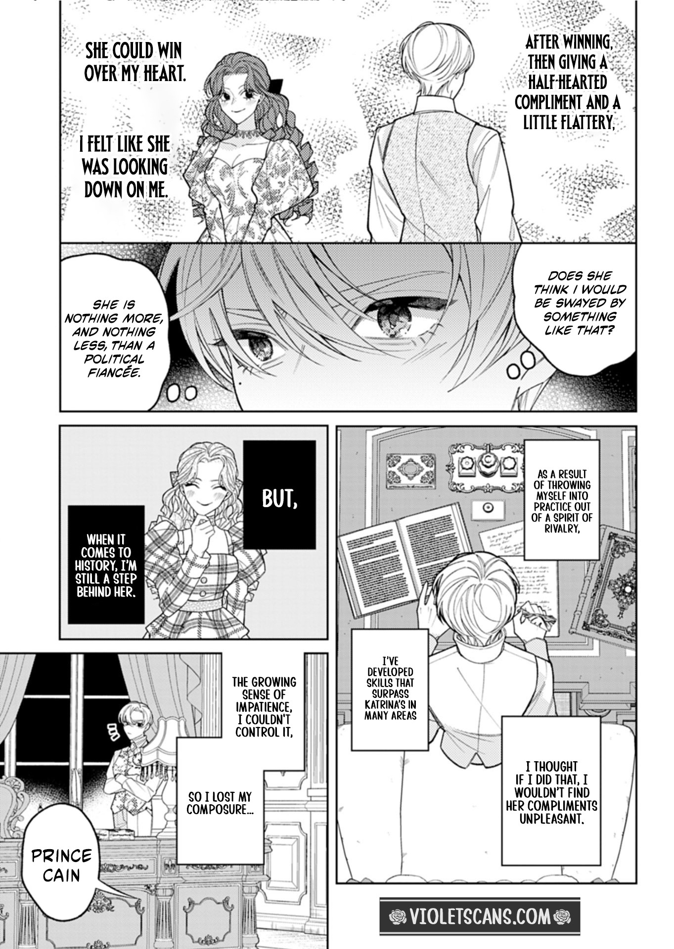 Akuyaku Reijo Katrina no Danzai Bigaku Chapter 4.2 page 3